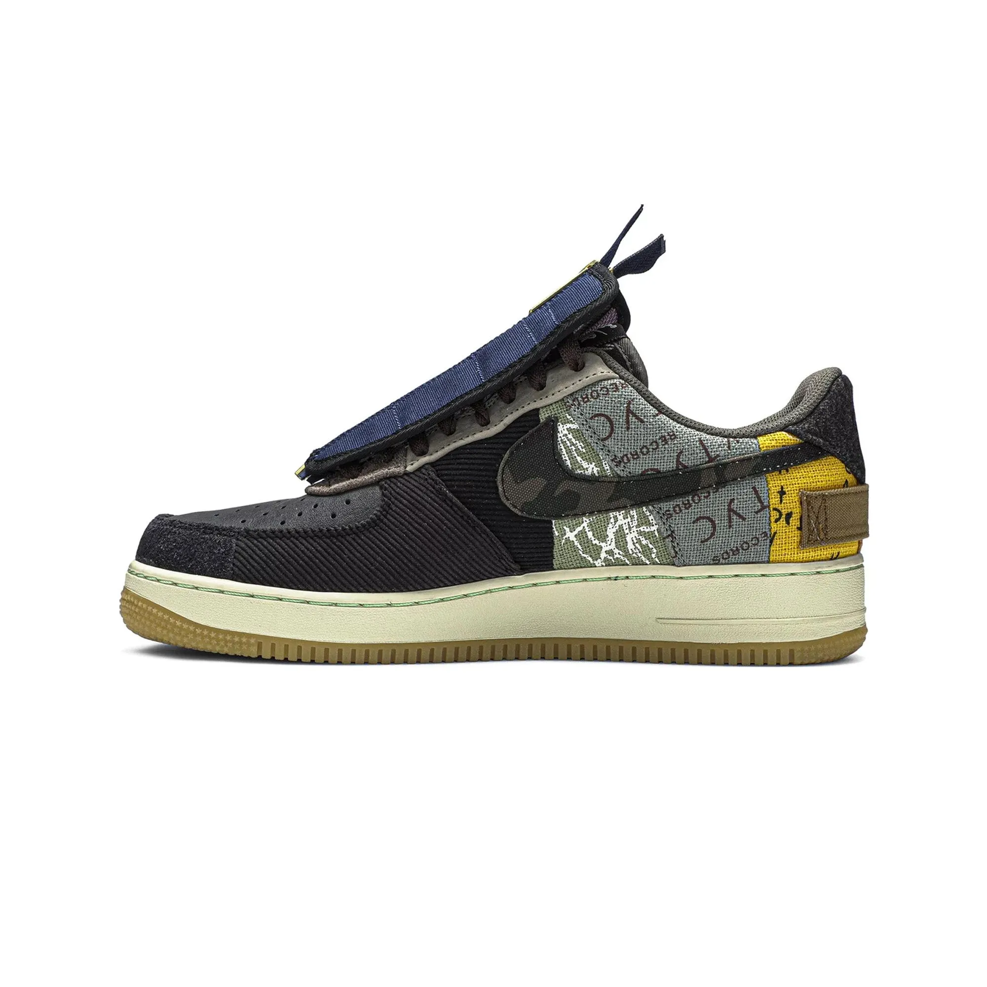 Hyperlock Heel Cage Strong Cushion Nike Air Force 1 Low 'Travis Scott Cactus Jack' (2019)