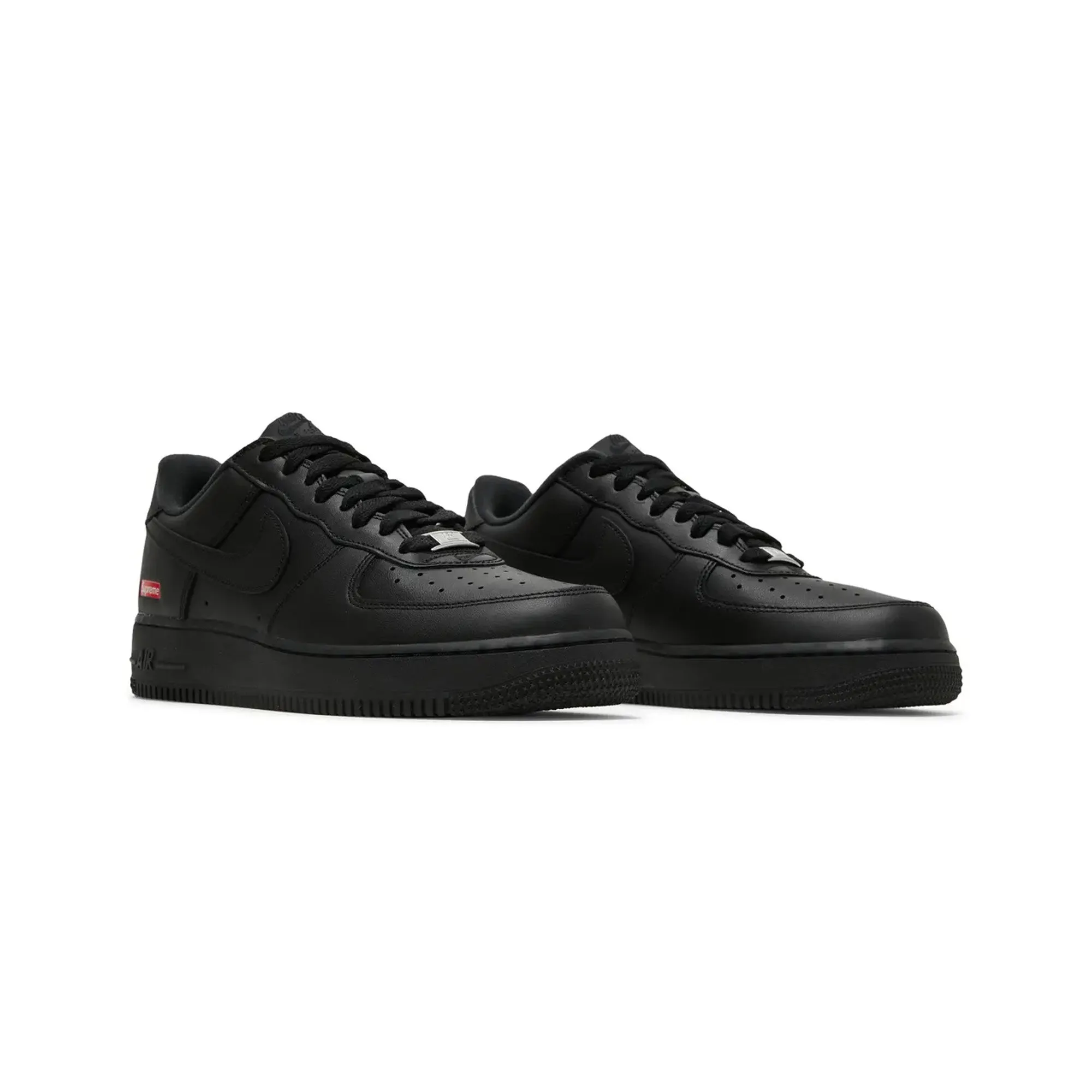 Aerodynamic Shaping Nike Air Force 1 x Supreme 'Black' (2020)