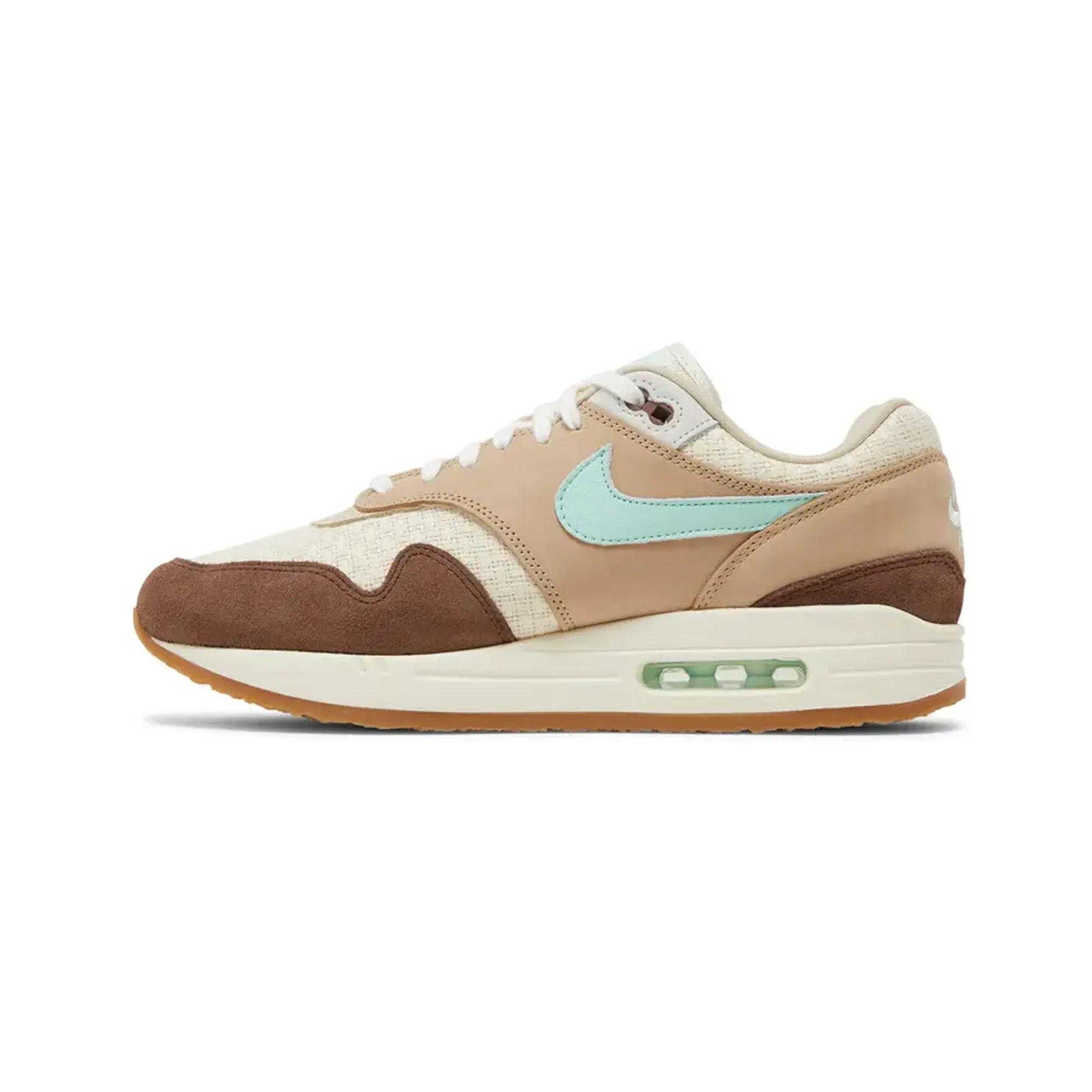 Comfortable Front Fast Flow Nike Air Max 1 'Crepe Hemp' (2022)