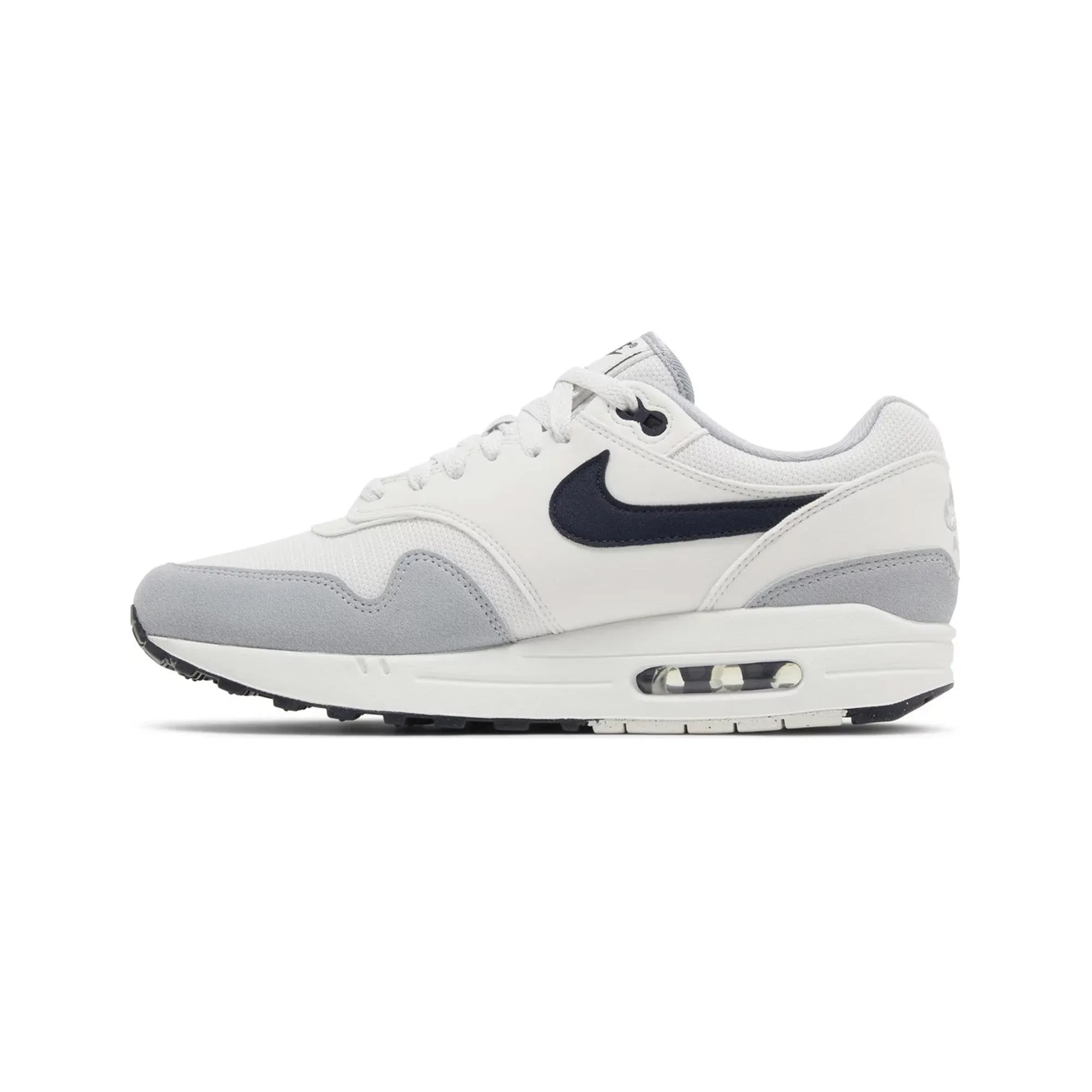 Non Marking Tread Nike Air Max 1 'Platinum Tint Dark Obsidian' (2024)