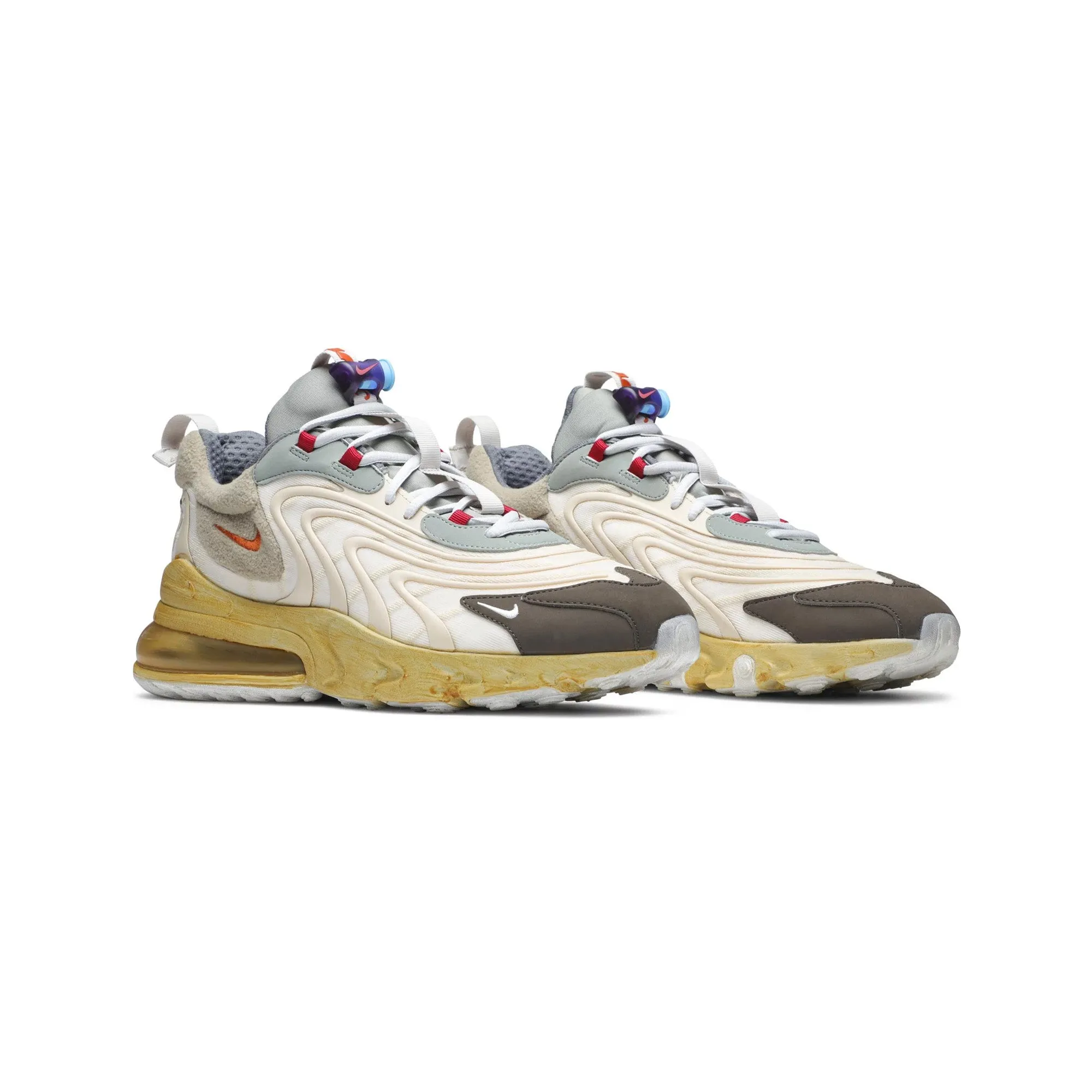 Nike Air Max 270 React ENG Travis Scott 'Cactus Trails' (2020) Shock Diffusing Midsole Foam Wrap