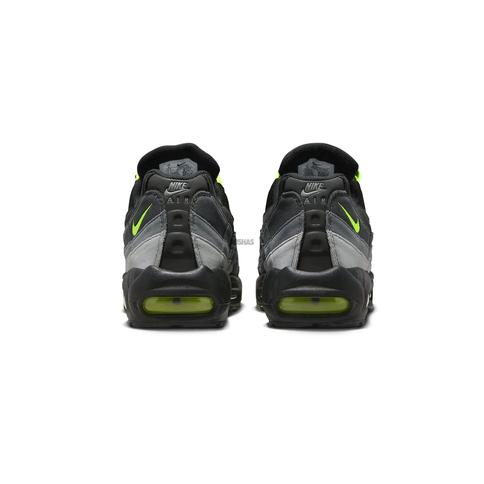 Nike Air Max 95 'Black Neon' (2023) Speed Focus Anti Slip Heel