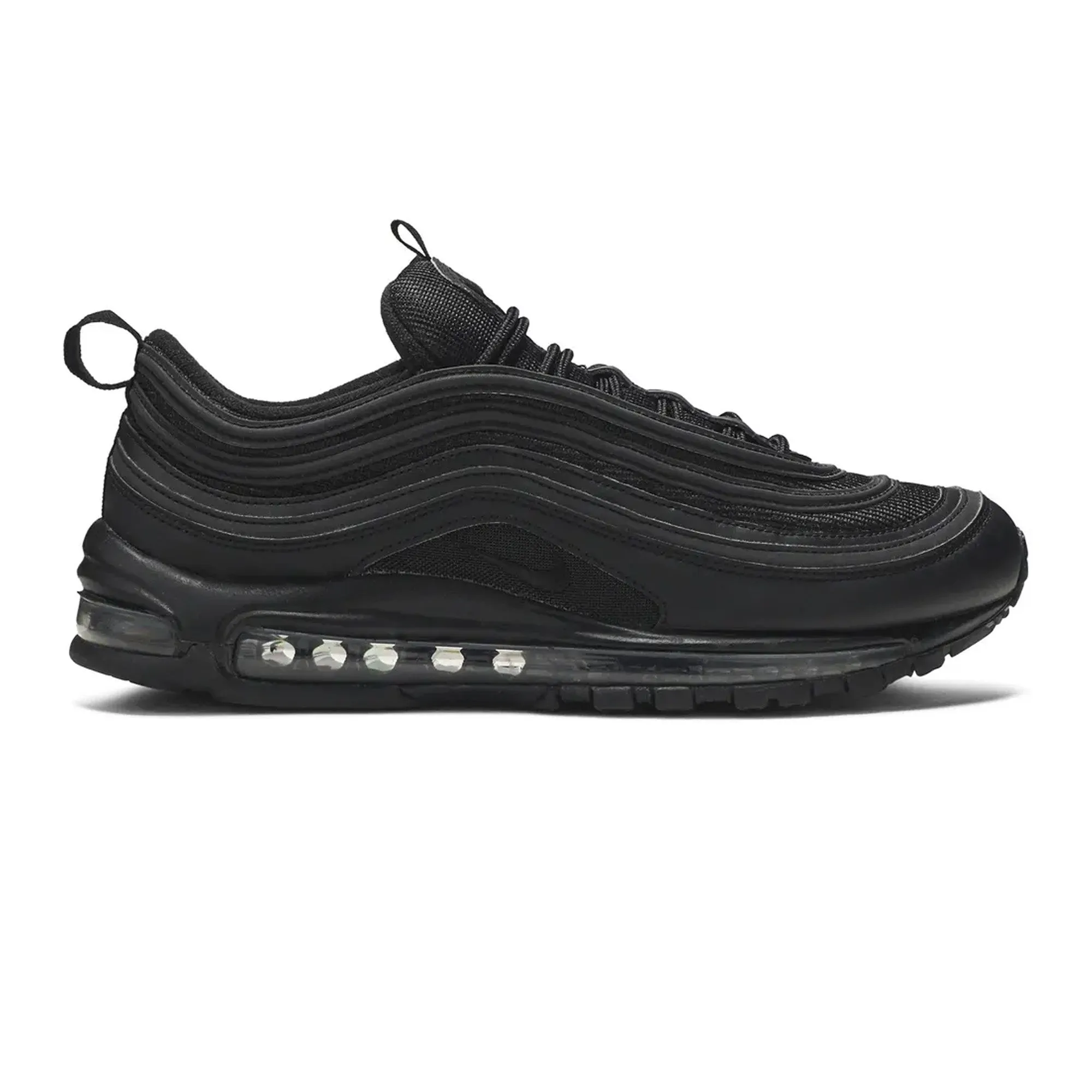 Nike Air Max 97 'Triple Black' (2018) Arch Contour Design Natural motion