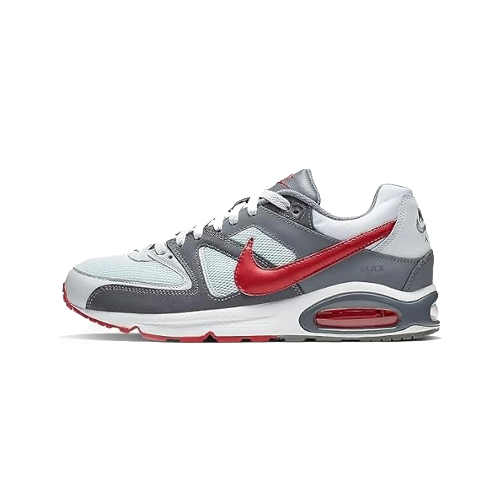 Comfortable Jog Nike Air Max Command 'Pure Platinum Gym Red'