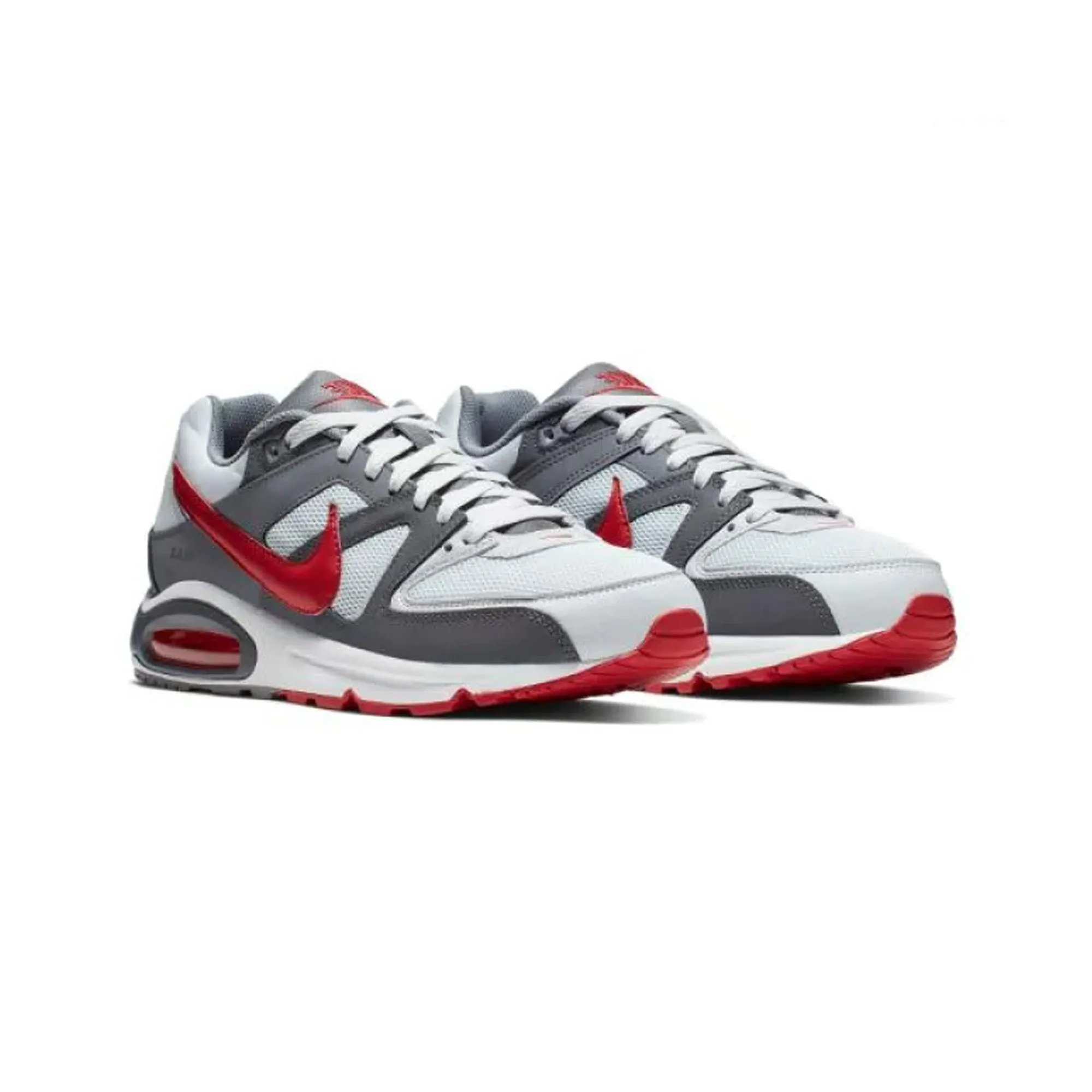 Nike Air Max Command 'Pure Platinum Gym Red' Flexi Fit Training Friendly