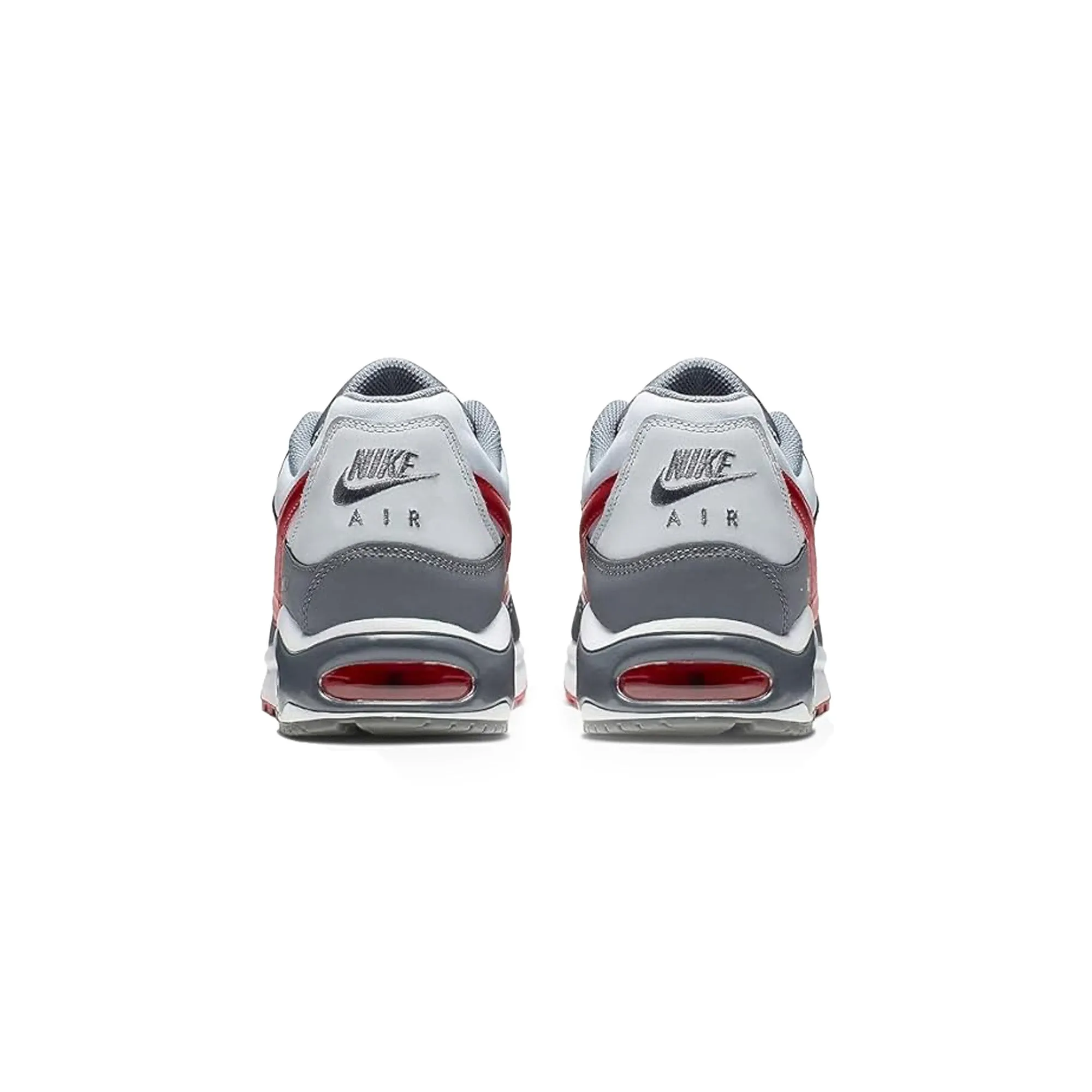 Nike Air Max Command 'Pure Platinum Gym Red' Sculpted materials