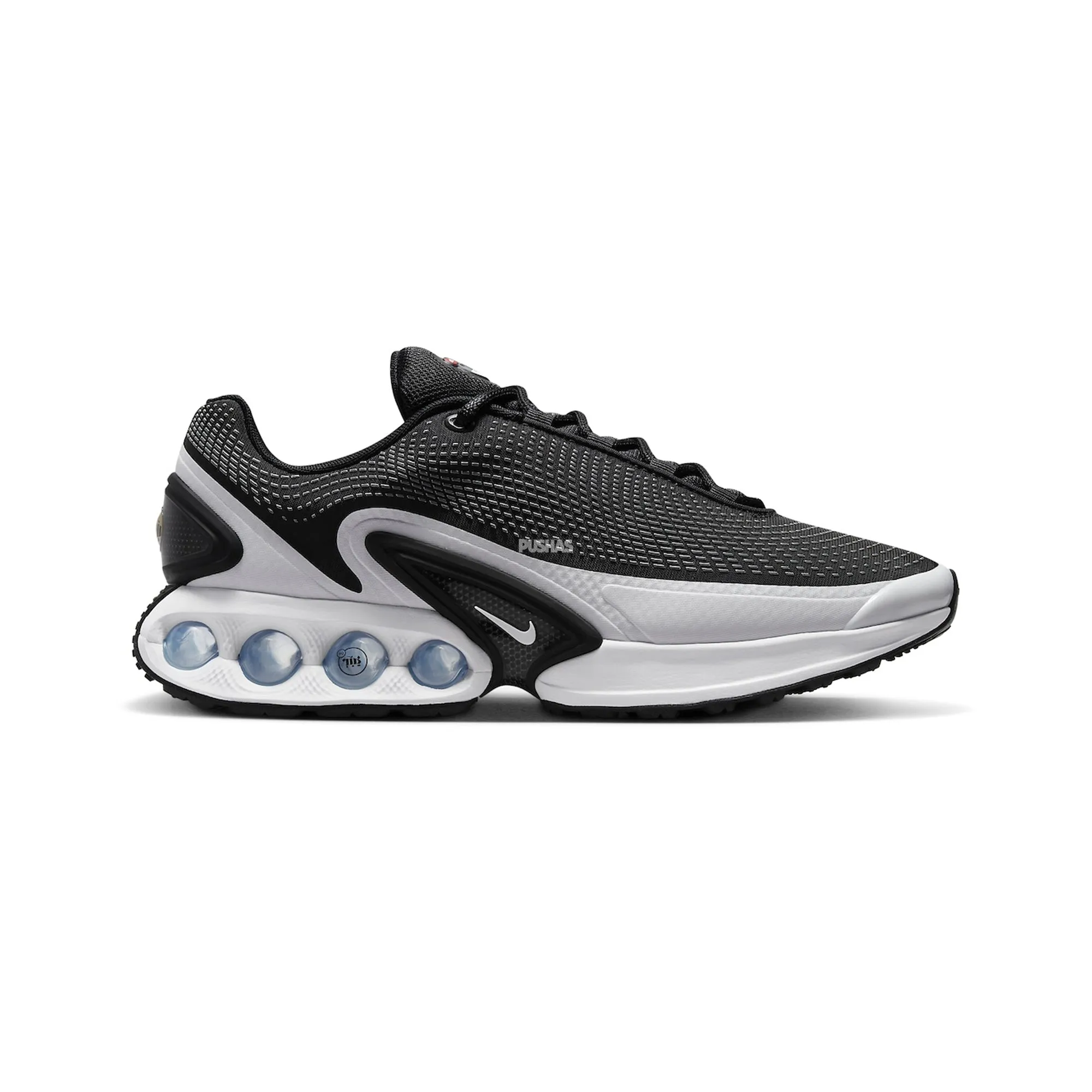 Nike Air Max DN 'Black White Cool Grey' Men's (2024) Anatomical Footbed Shape