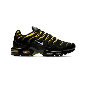 Nike Air Max Plus 'Black White-Vivid Sulfur' Abrasion Resistant Panels