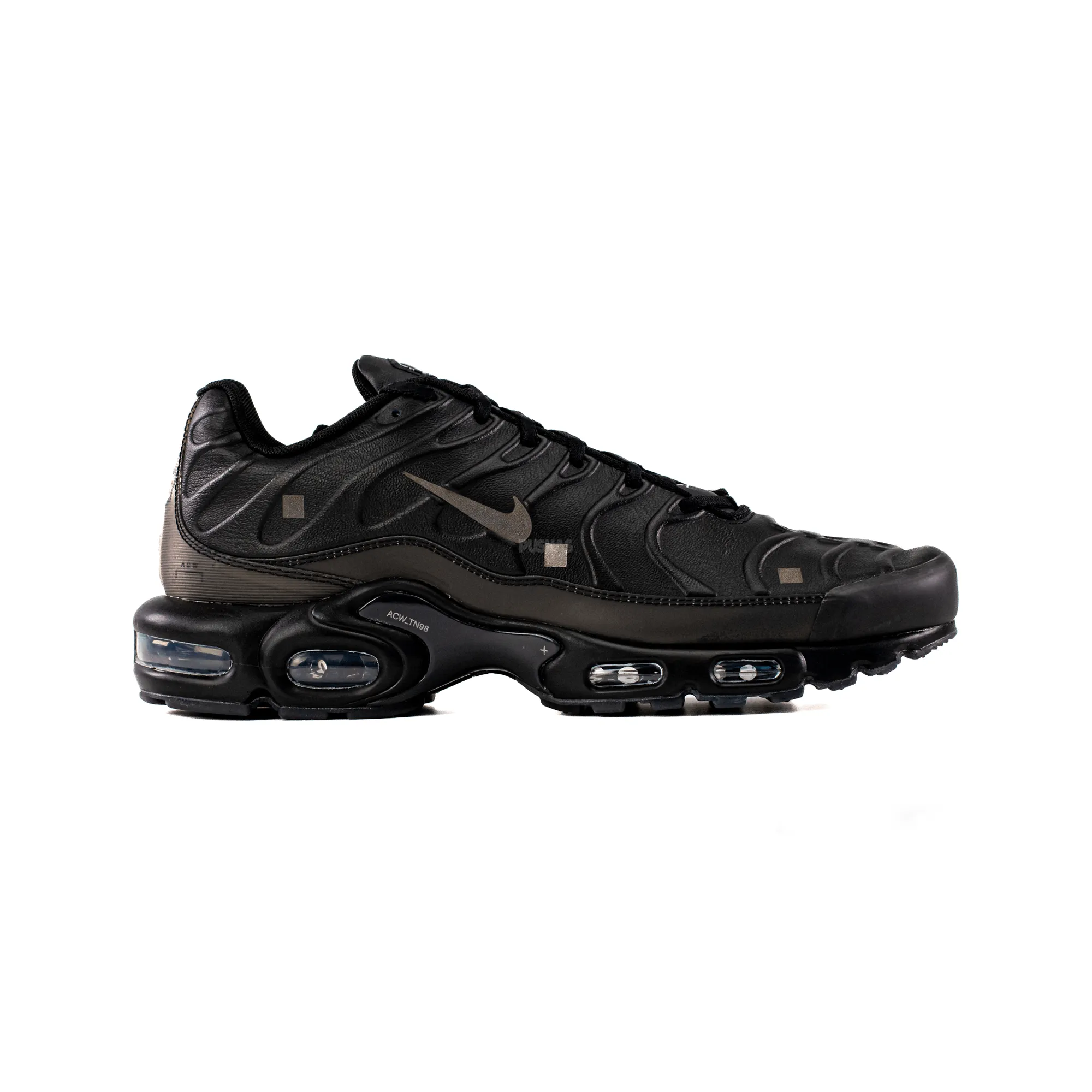 Nike Air Max Plus TN 'A-COLD-WALL Black' (2023) Sustainable Footwear Technology