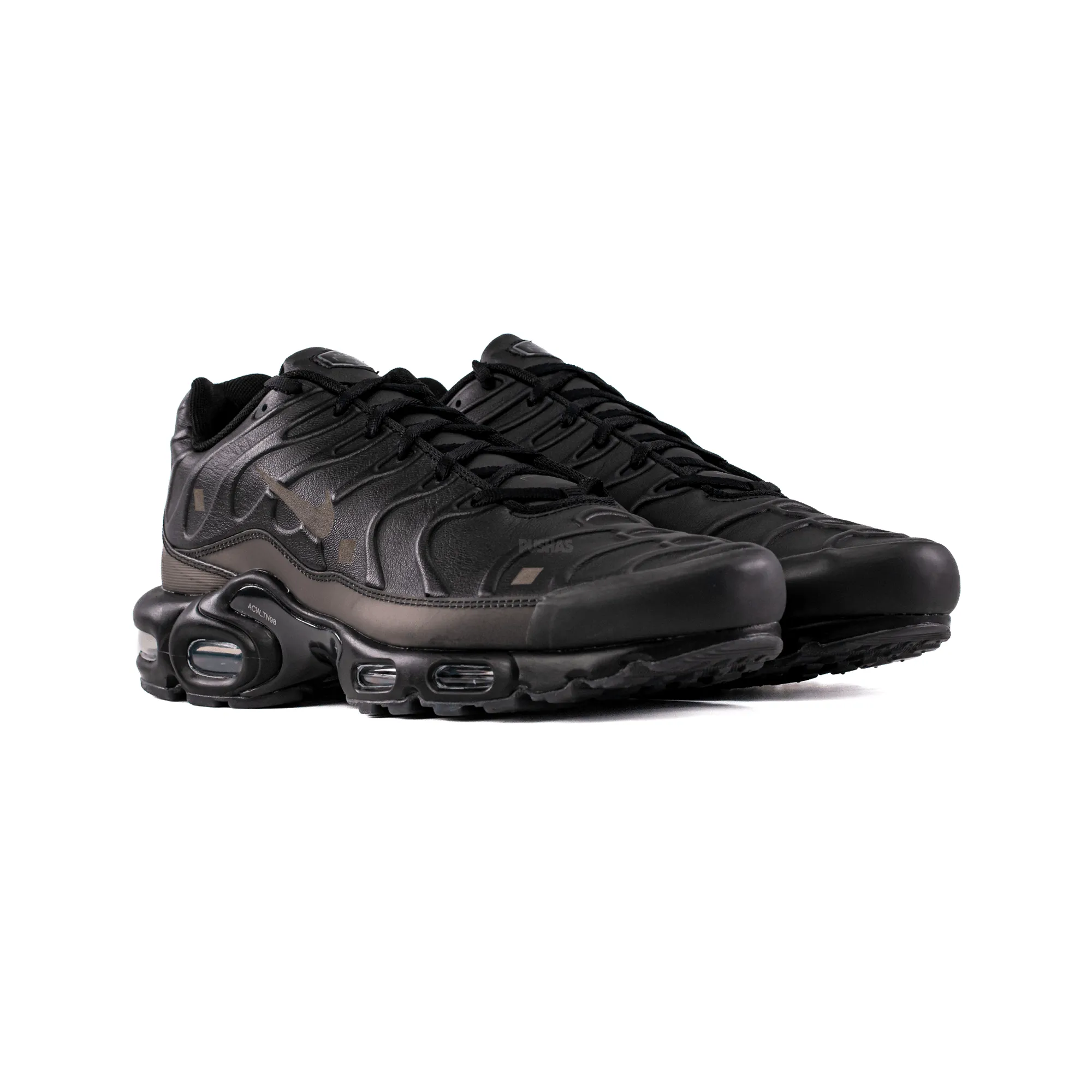 Nike Air Max Plus TN 'A-COLD-WALL Black' (2023) Adaptive Fit Technology Even Pressure