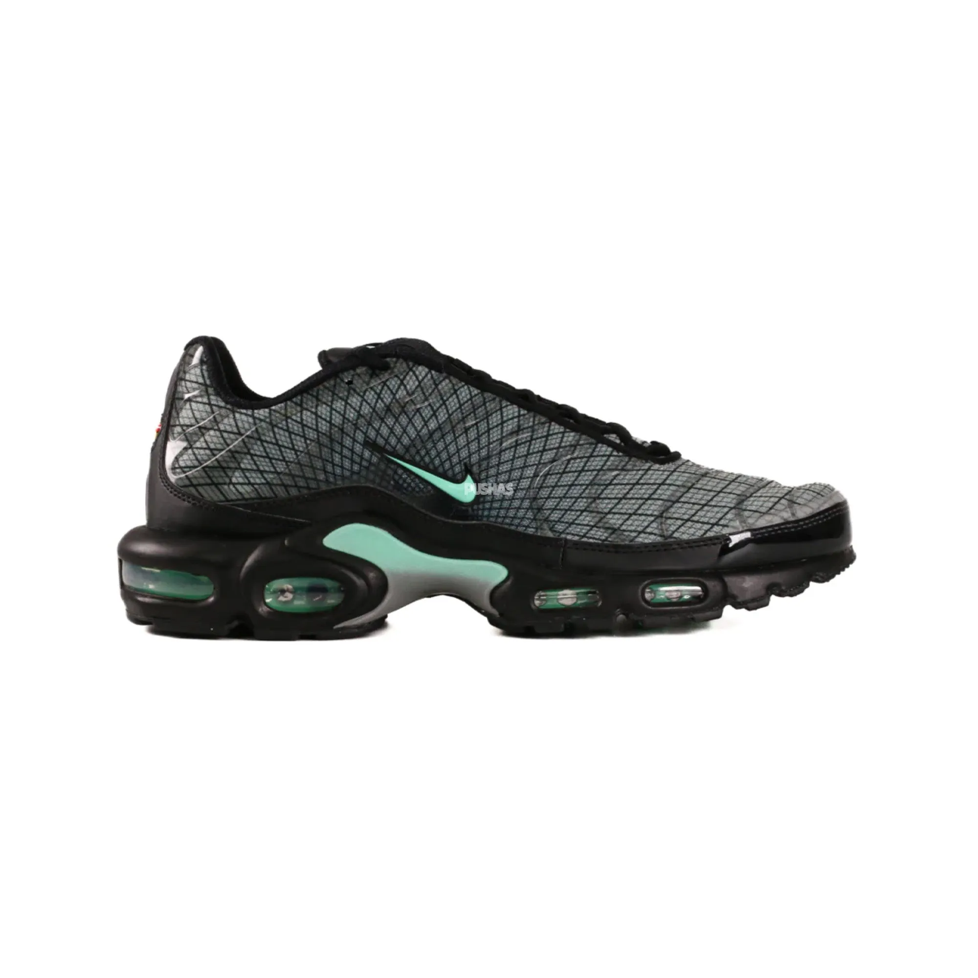 Nike Air Max Plus TN 'Black Turquoise' (2022) Ergonomic Heel Cup Ergonomic Build