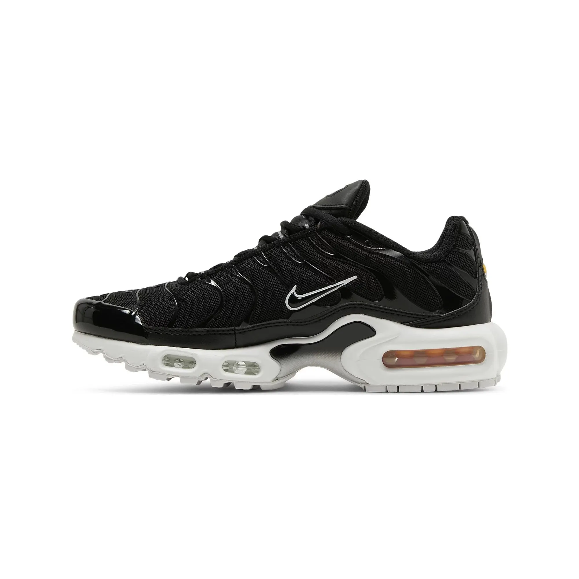Nike Air Max Plus TN 'Black White' Women's (2022) Supportive sole Wear Flex