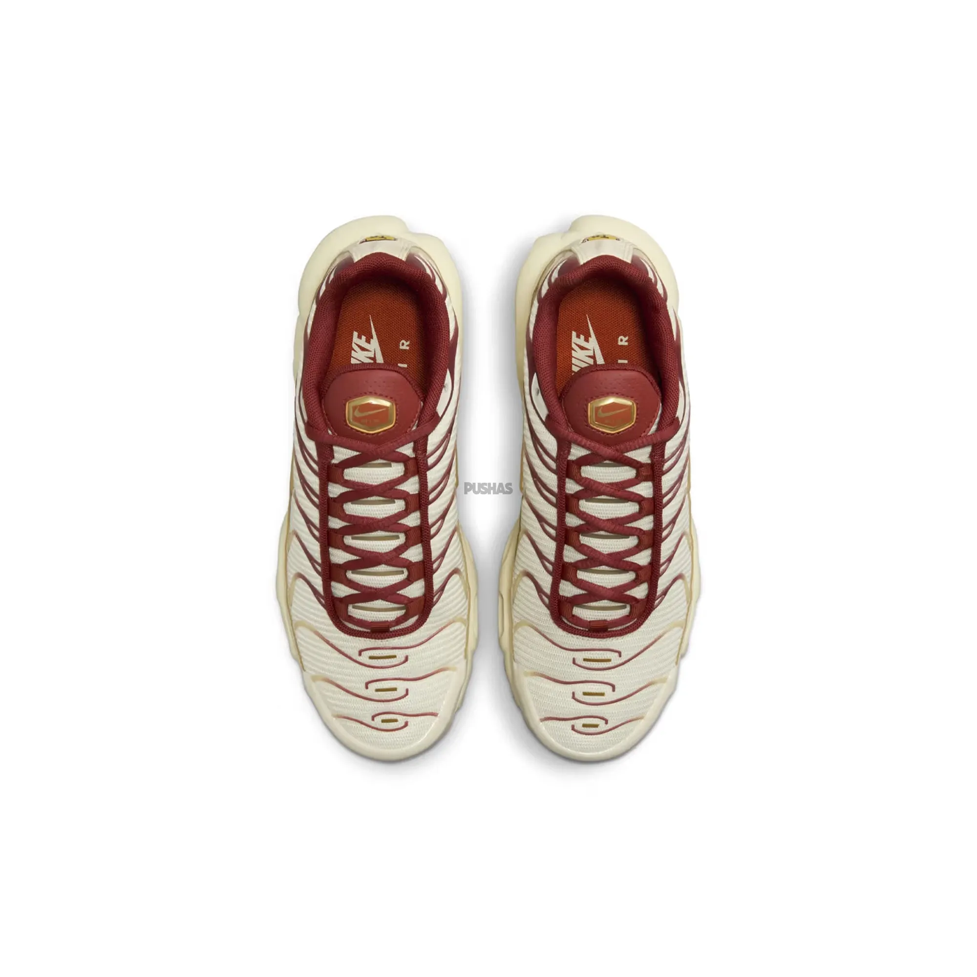 Nike Air Max Plus TN 'Sail Team Red' Women's (2023) Adaptive Response Platform Breath Grip