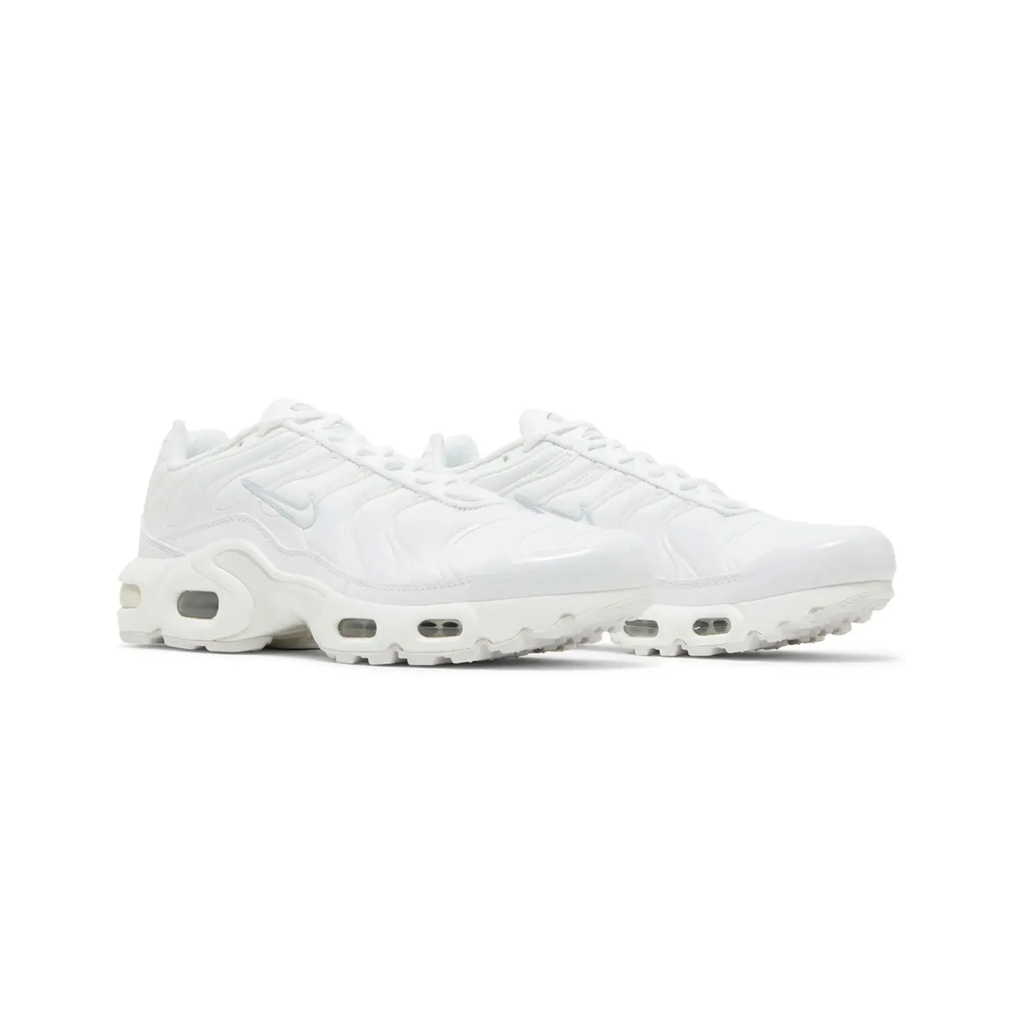 Nike Air Max Plus TN 'White Metallic Silver' GS (2014) Athletic Purpose Running   Ready