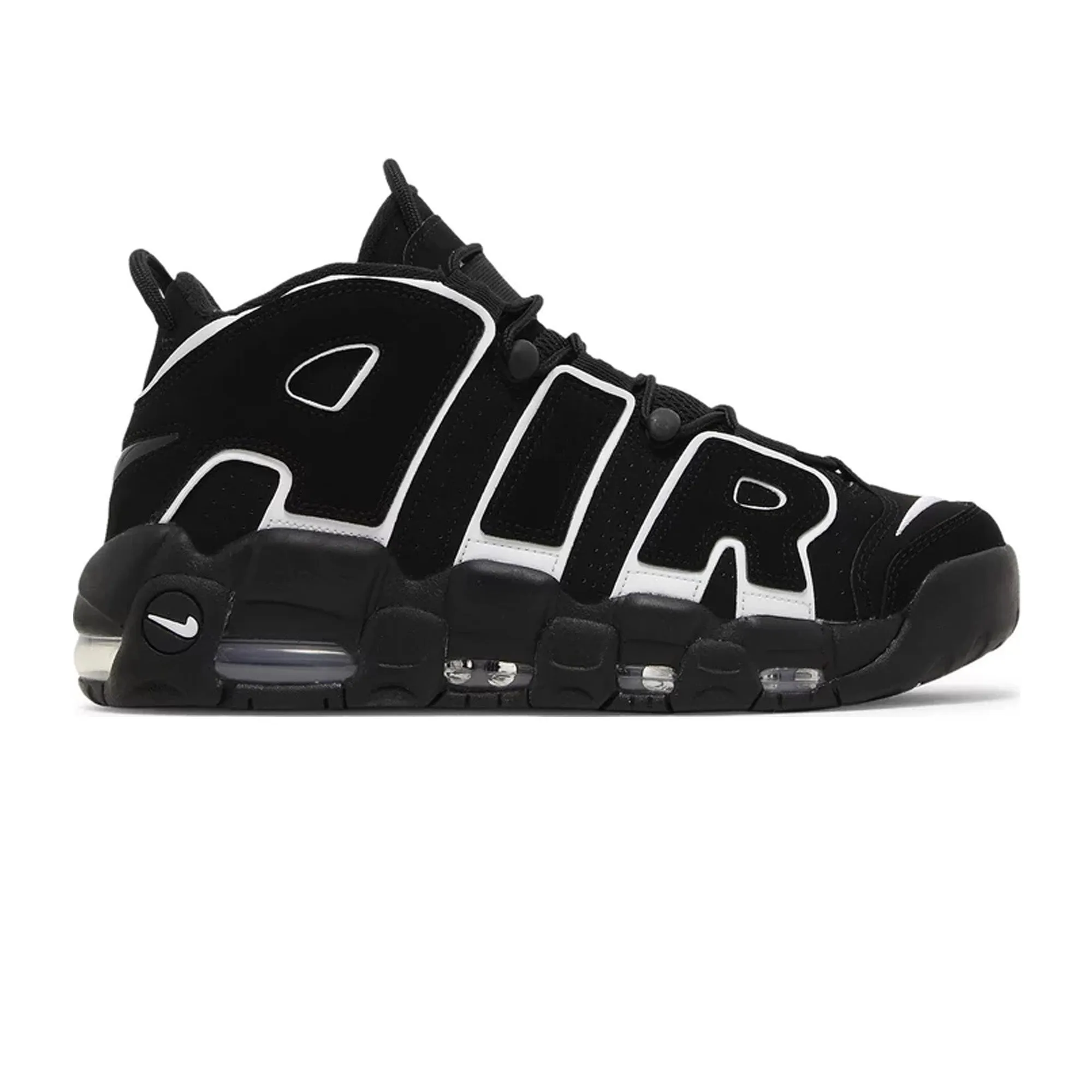 Freedom Steps Weekend Style Nike Air More Uptempo 'Black White'