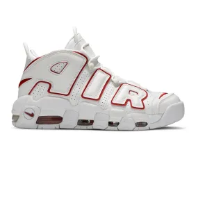 Zero Drop Profile Nike Air More Uptempo 'White Varsity Red Outline' (2021)