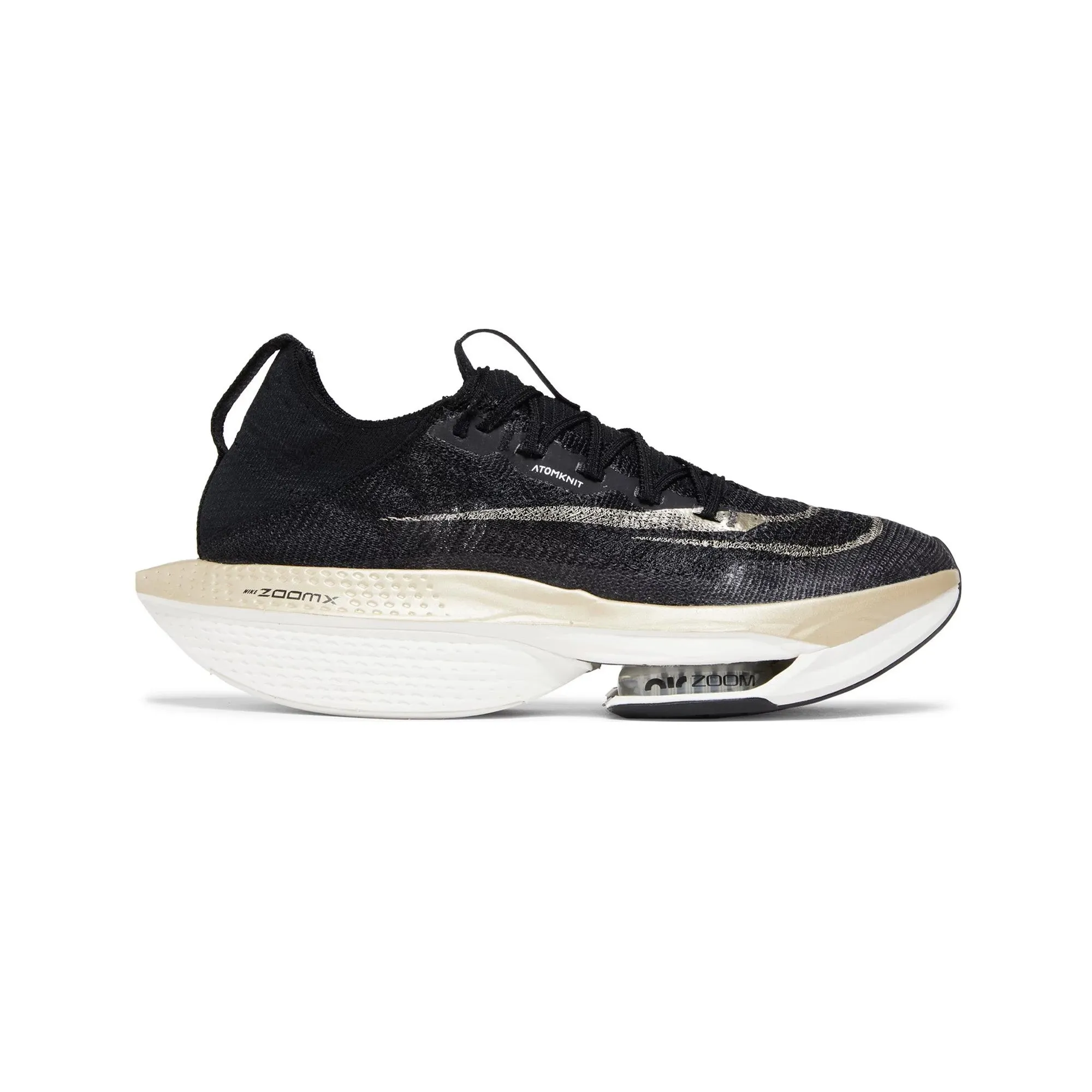 Balanced Fit Nike Air Zoom Alphafly NEXT% 2 'Black Metallic Gold Grain' Women's (2023)