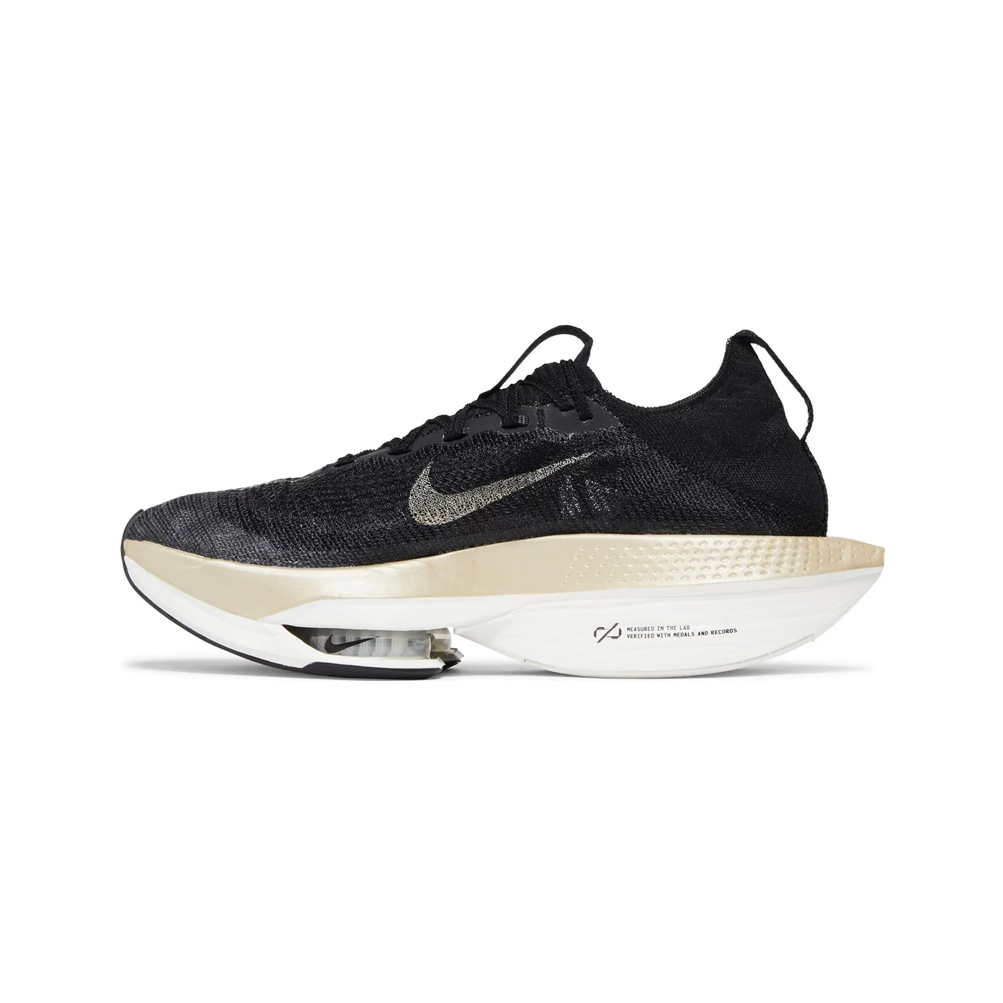 Nike Air Zoom Alphafly NEXT% 2 'Black Metallic Gold Grain' Women's (2023) Speed Form