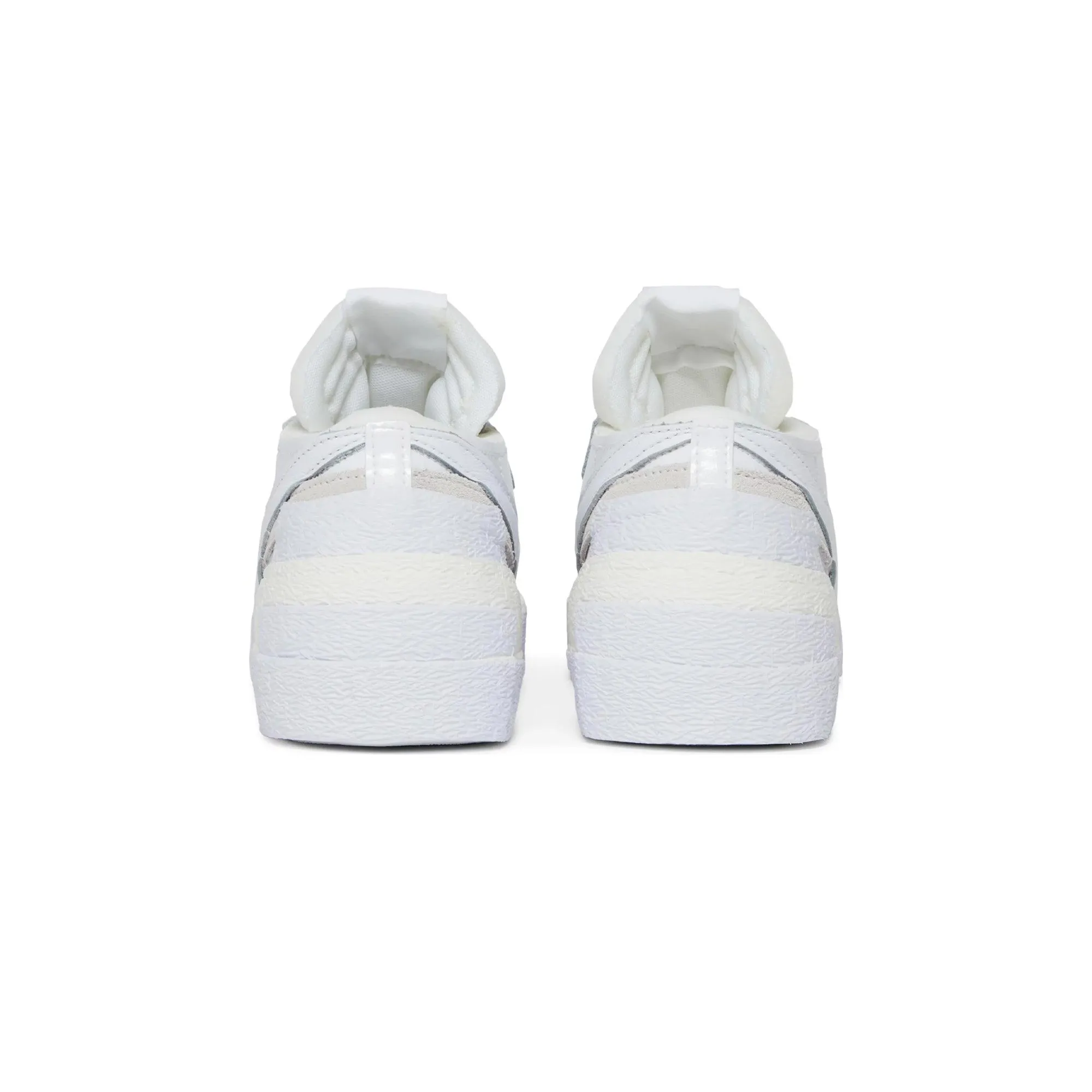 Foot Style Mesh Lining Nike Blazer Low x Sacai 'White Patent Leather' (2022)