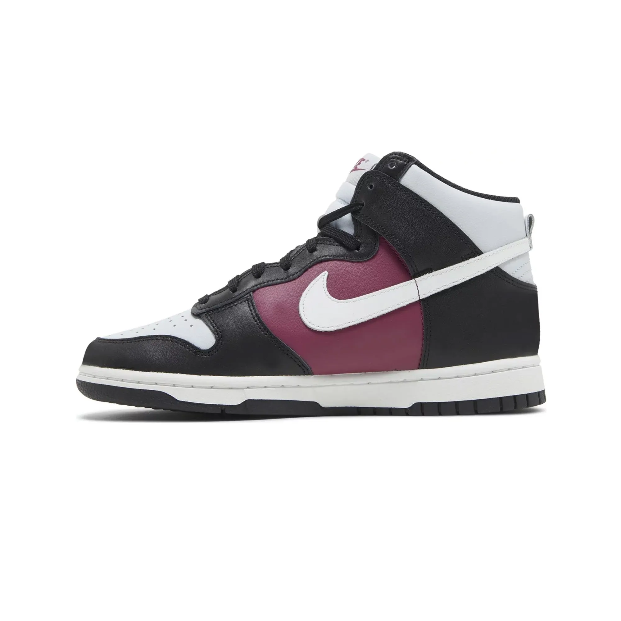 Seamless Interior Nike Dunk High 'Black Rosewood Pure Platinum' Women's