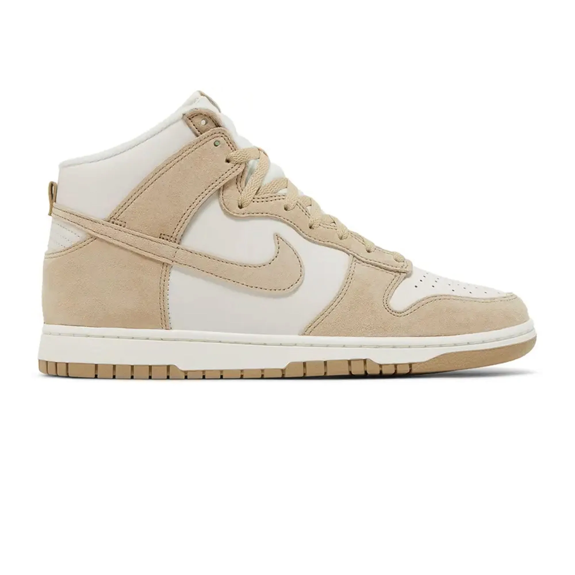 Nike Dunk High Retro PRM 'Tan Suede White' (2022) High Top Stability