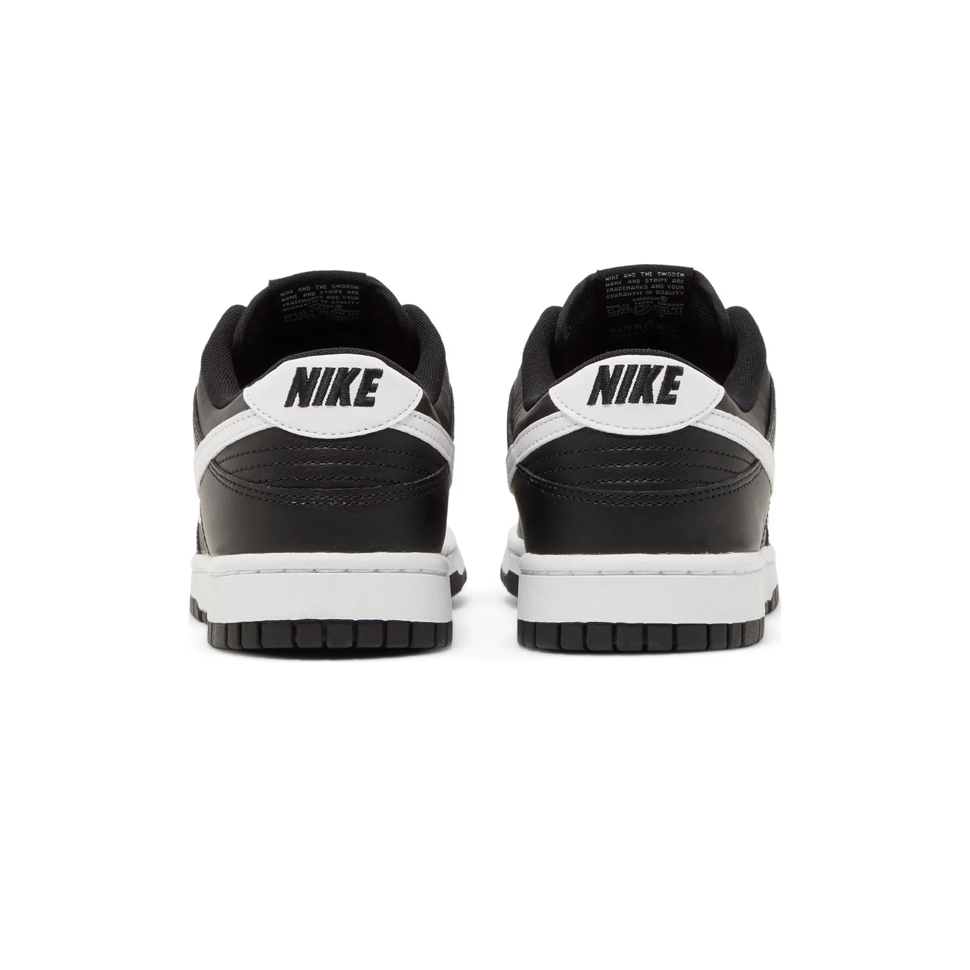 Nike Dunk Low 'Black Panda 2.0' (2023) Recycled Rubber Base Fashion-forward style