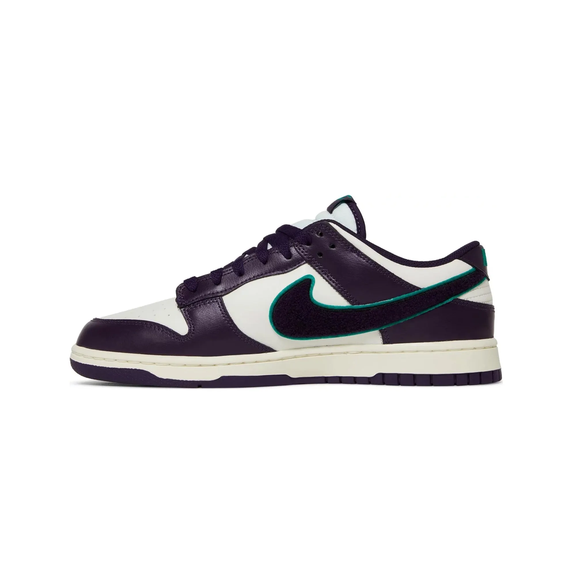 Nike Dunk Low Chenille Swoosh 'Sail Grand Purple' (2022) Smooth Walk