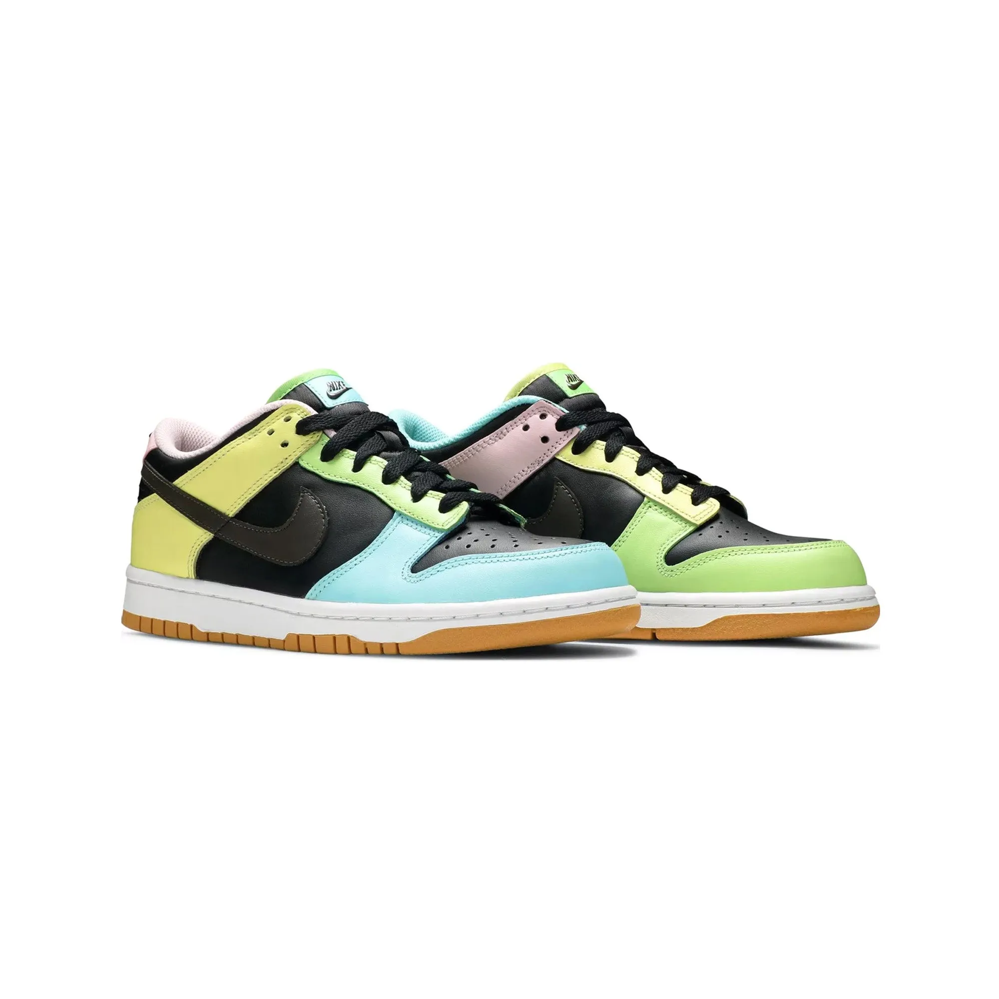 Nike Dunk Low Free 99 'Black' GS (2021) Flex Groove System Unique Sole