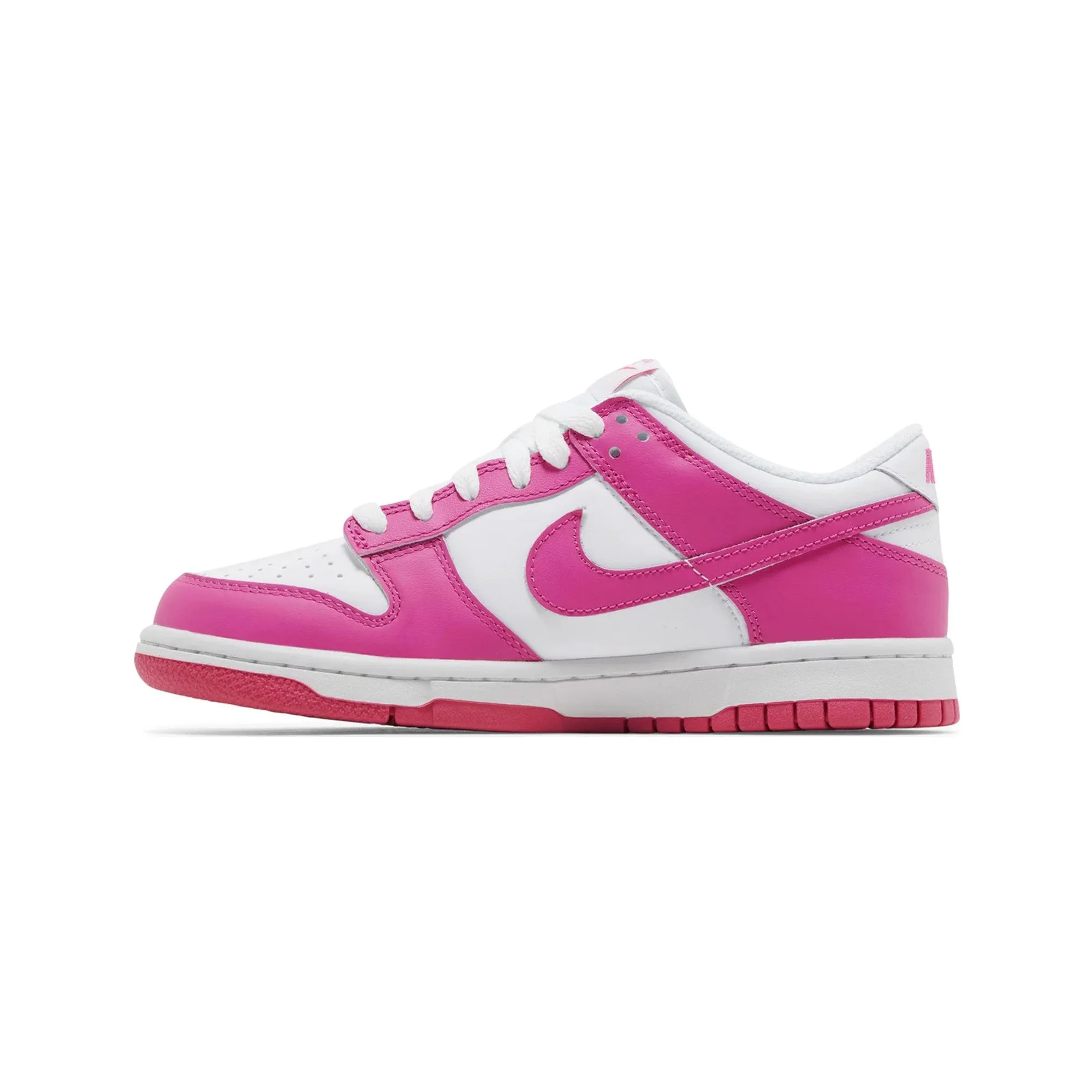 Nike Dunk Low 'Laser Fuchsia' GS (2022) ZipUpClosure Long Lasting Support
