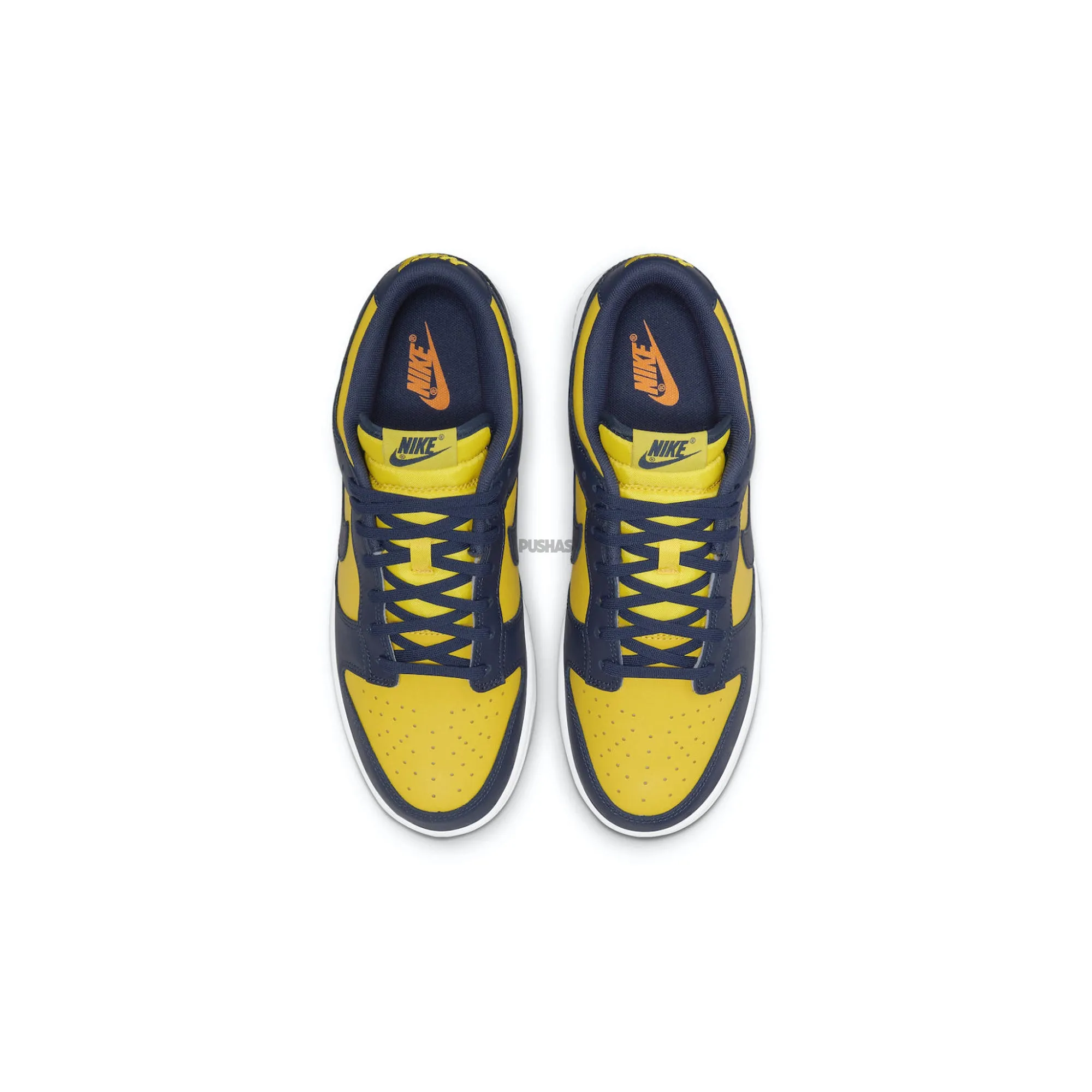 Nike Dunk Low 'Michigan' (2021) Elastic Straps Structured Fit