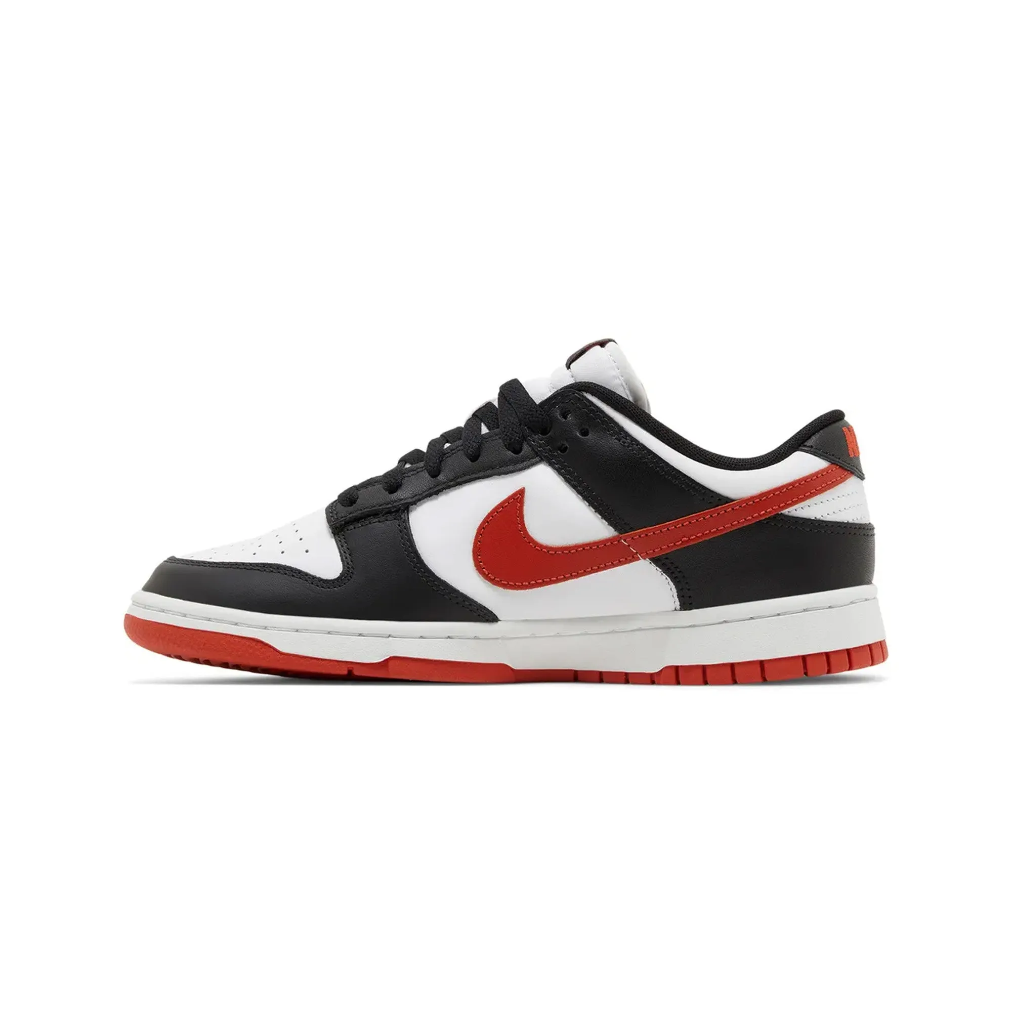 Nike Dunk Low Retro 'Dragon Red' (2024) Outfit Neutral Low Cut Design