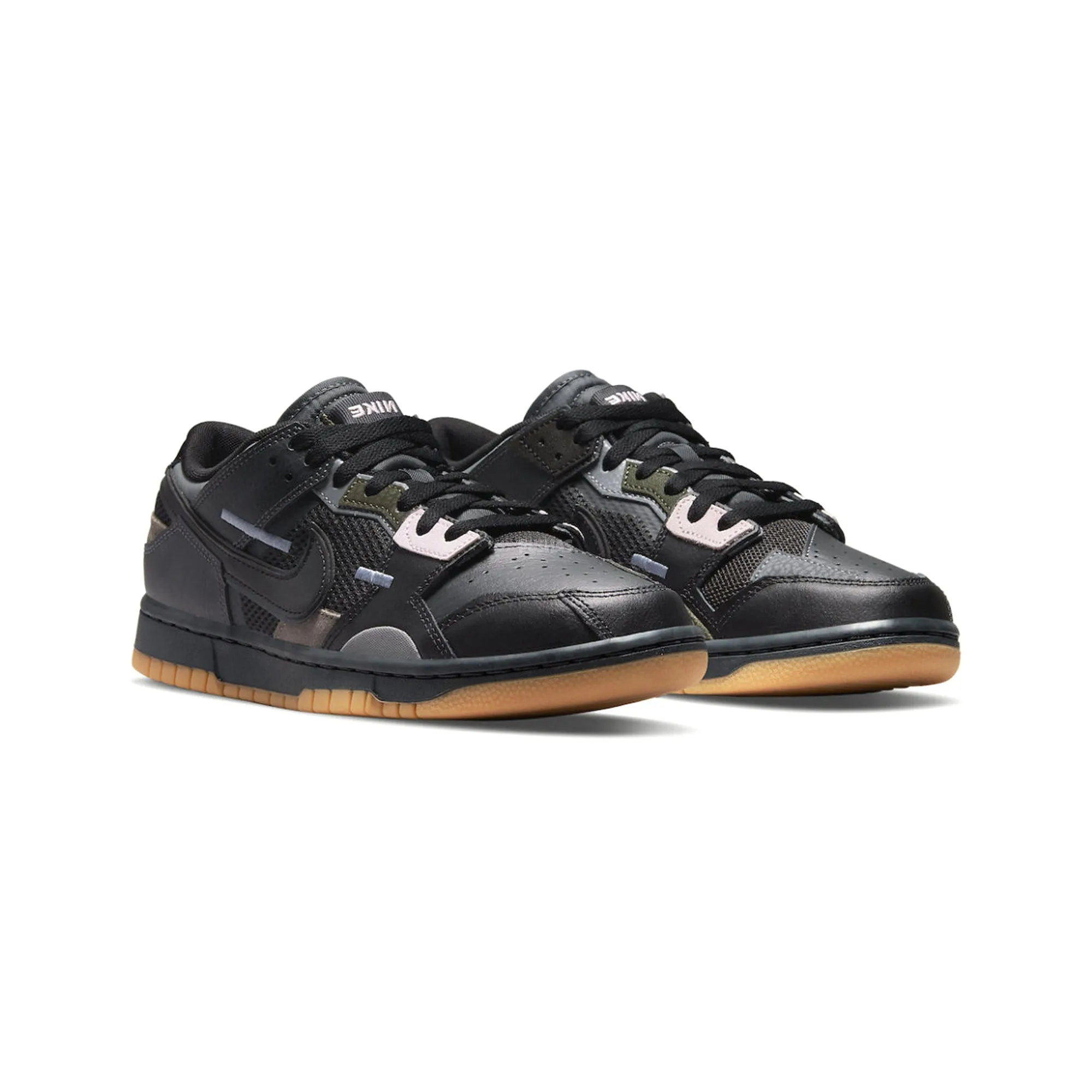 ReinforcedHeel Nike Dunk Low Scrap 'Black Gum' (2022)