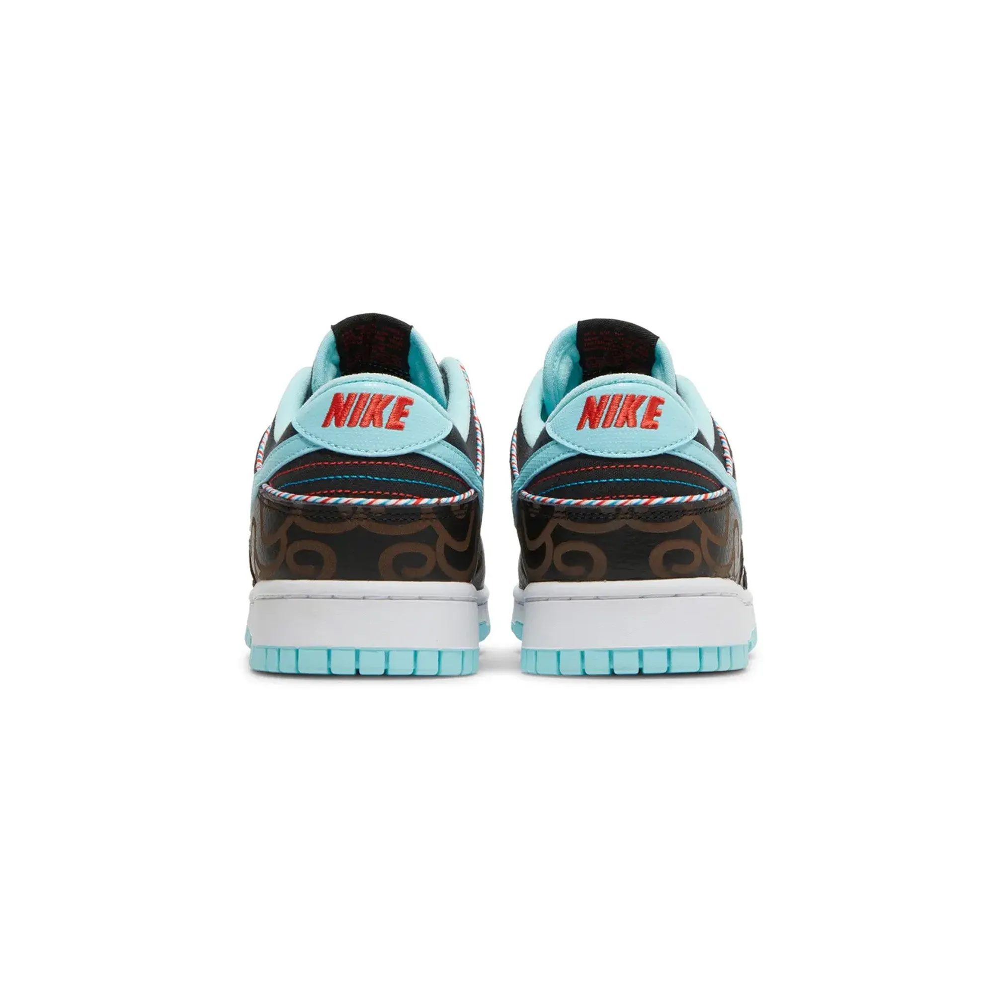 Zero Drop Sole Comfort Fit System Nike Dunk Low SE 'Barber Shop Black' (2022)