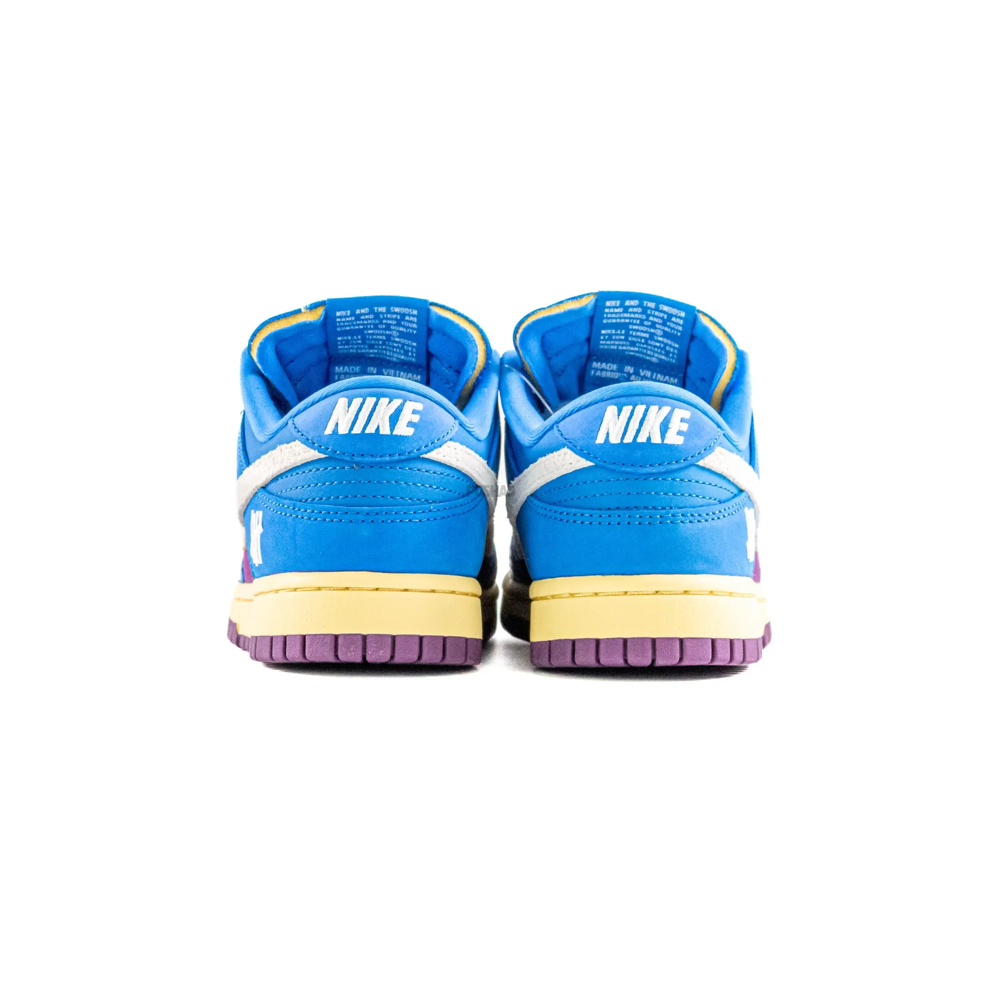 Nike Dunk Low 'Undefeated 5 On It Dunk vs. AF1' (2021) Breathable Zones Comfy lining