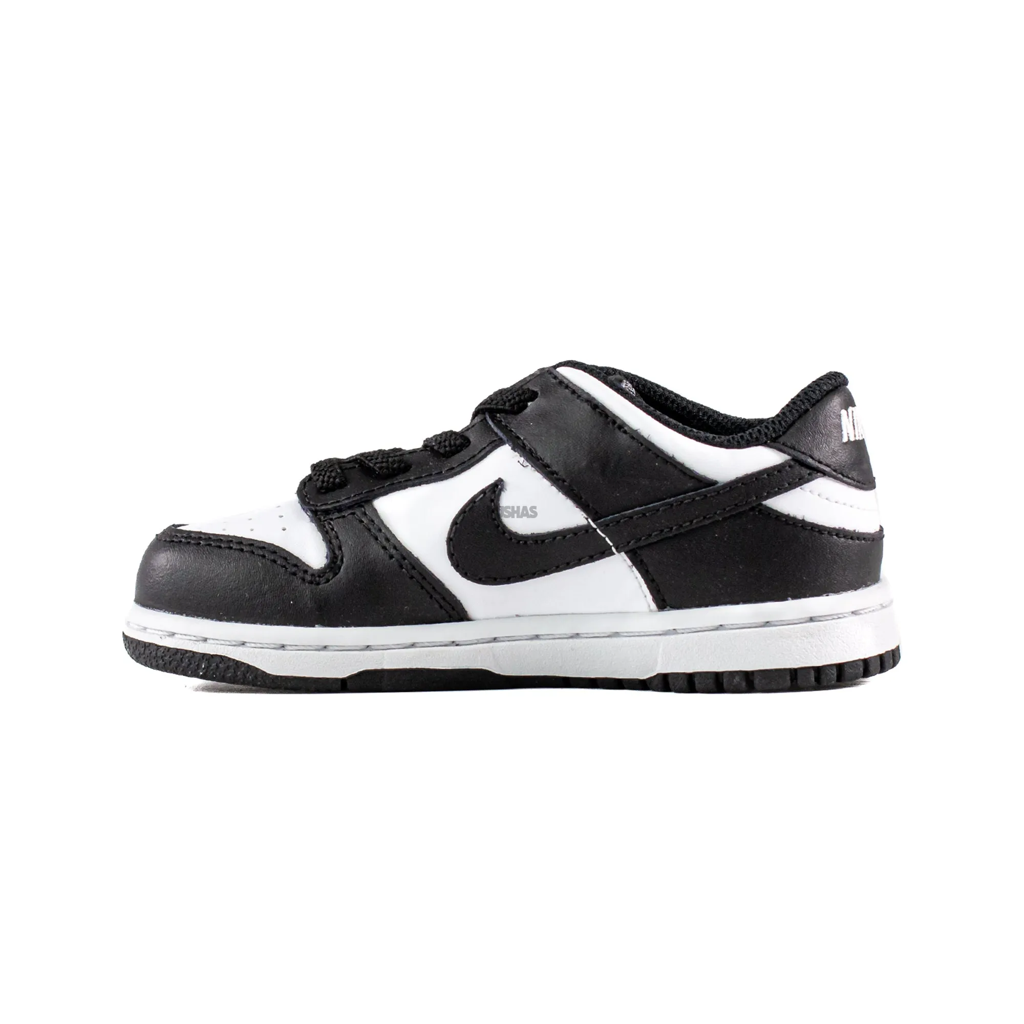 foldable Soft Sole Nike Dunk Low 'White Black' TD (2021)
