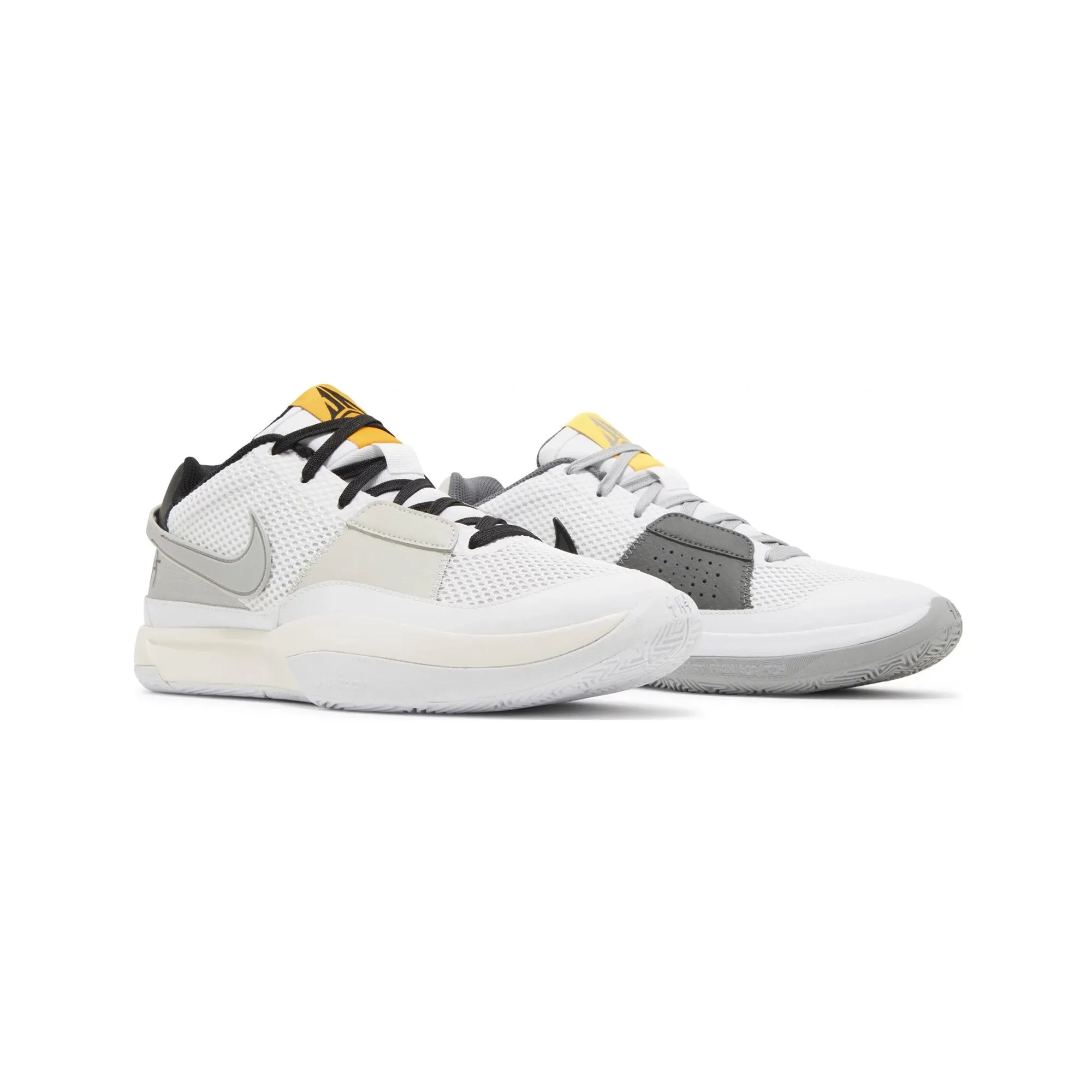 Heel Lock Technology Perforated Upper Design Nike Ja 1 'Light Smoke Grey' (2023)