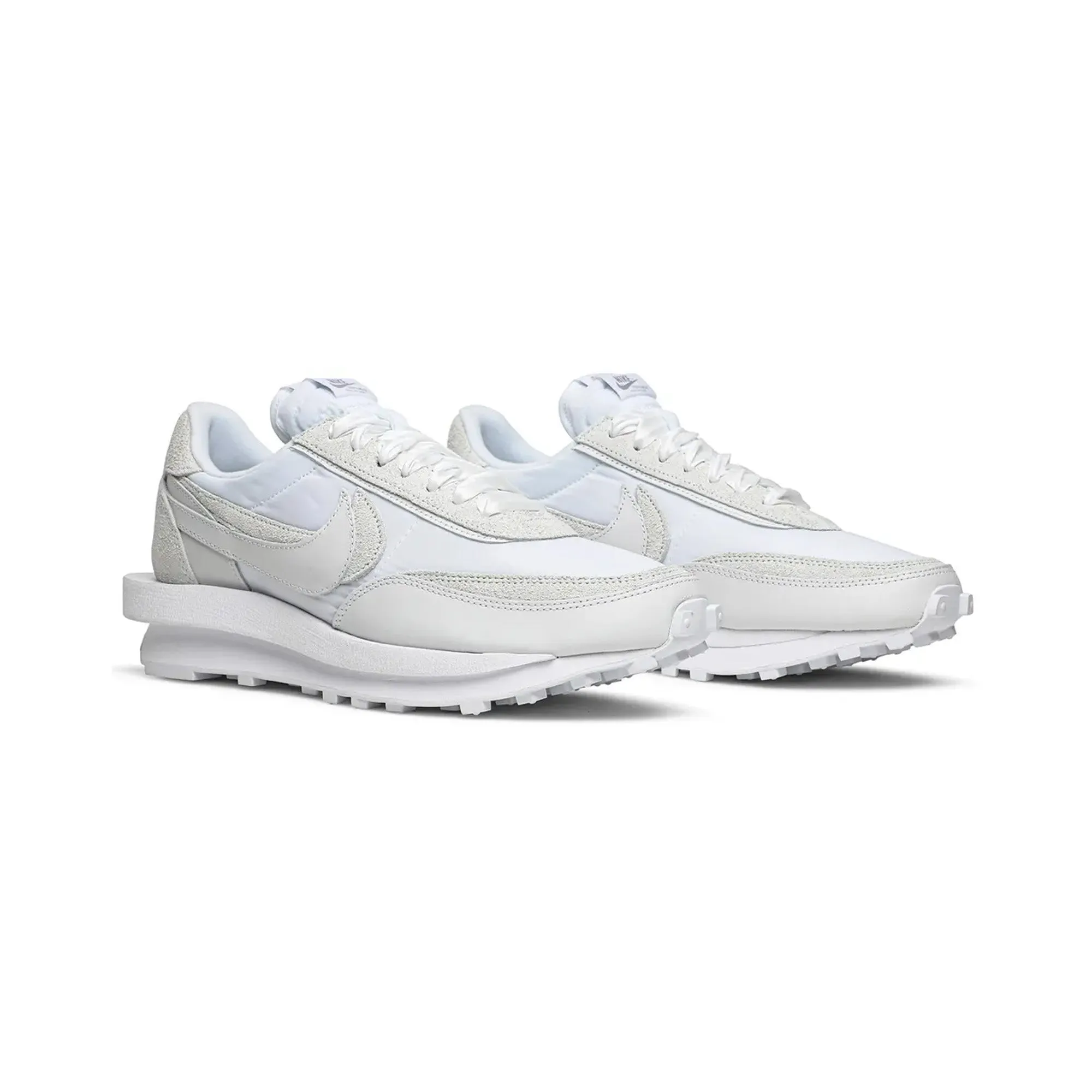 Speed Performance Steady walk Nike LD Waffle x Sacai 'White Nylon'