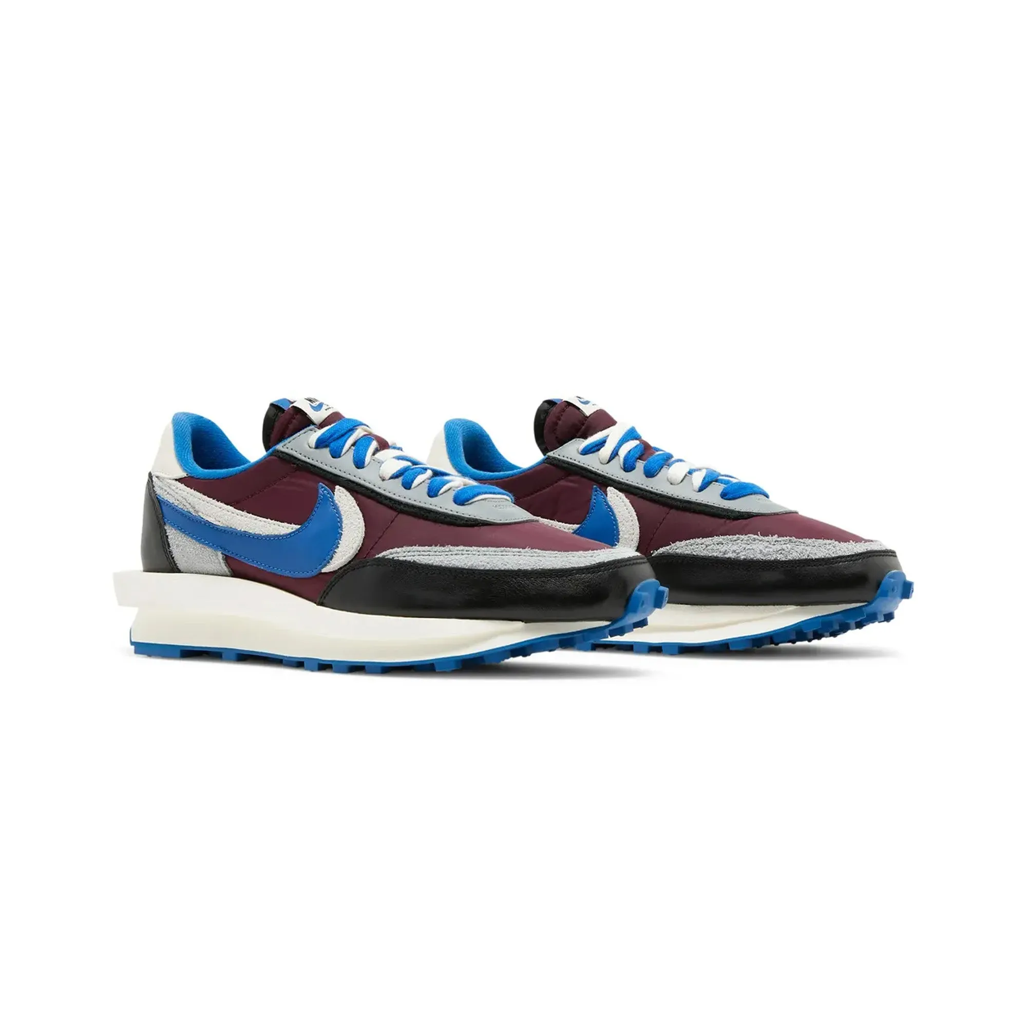 Energy Return Cushioning breathable insole Nike LDWaffle x Sacai x Undercover 'Night Maroon Team Royal'