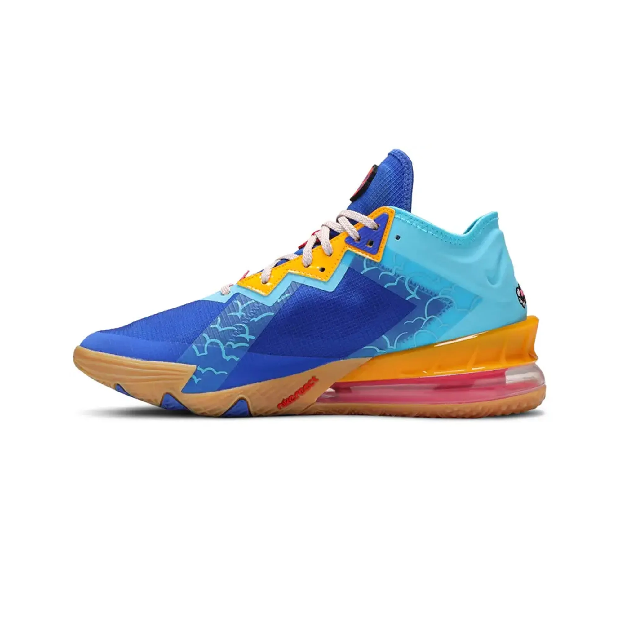 Nike LeBron 18 Low 'Wile E. vs Roadrunner Space Jam' (2021) Balanced Grip Everyday Movement