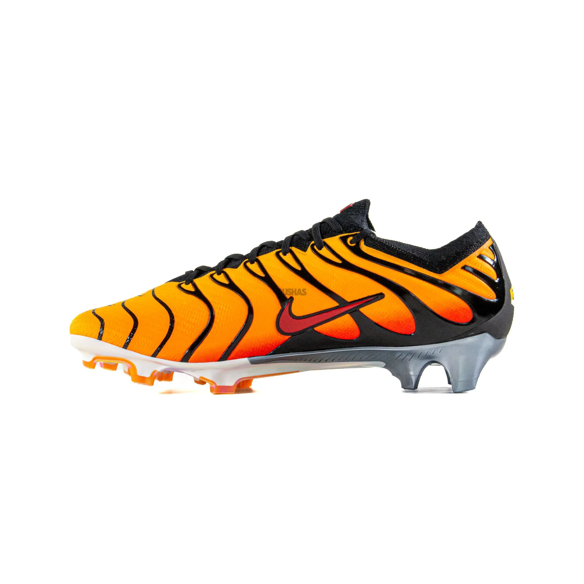 Nike Mercurial Vapor 15 Elite FG x Air Max Plus 'Sunset' (2024) Minimalist Base Breathable layers