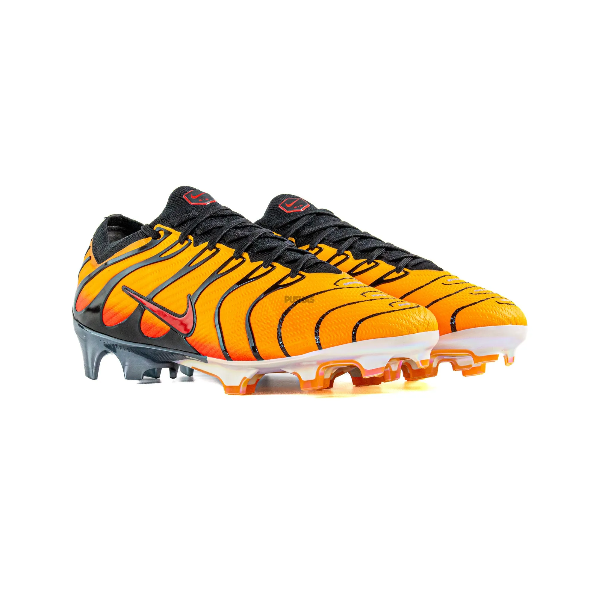 Nike Mercurial Vapor 15 Elite FG x Air Max Plus 'Sunset' (2024) Plush Lining Shock Edge