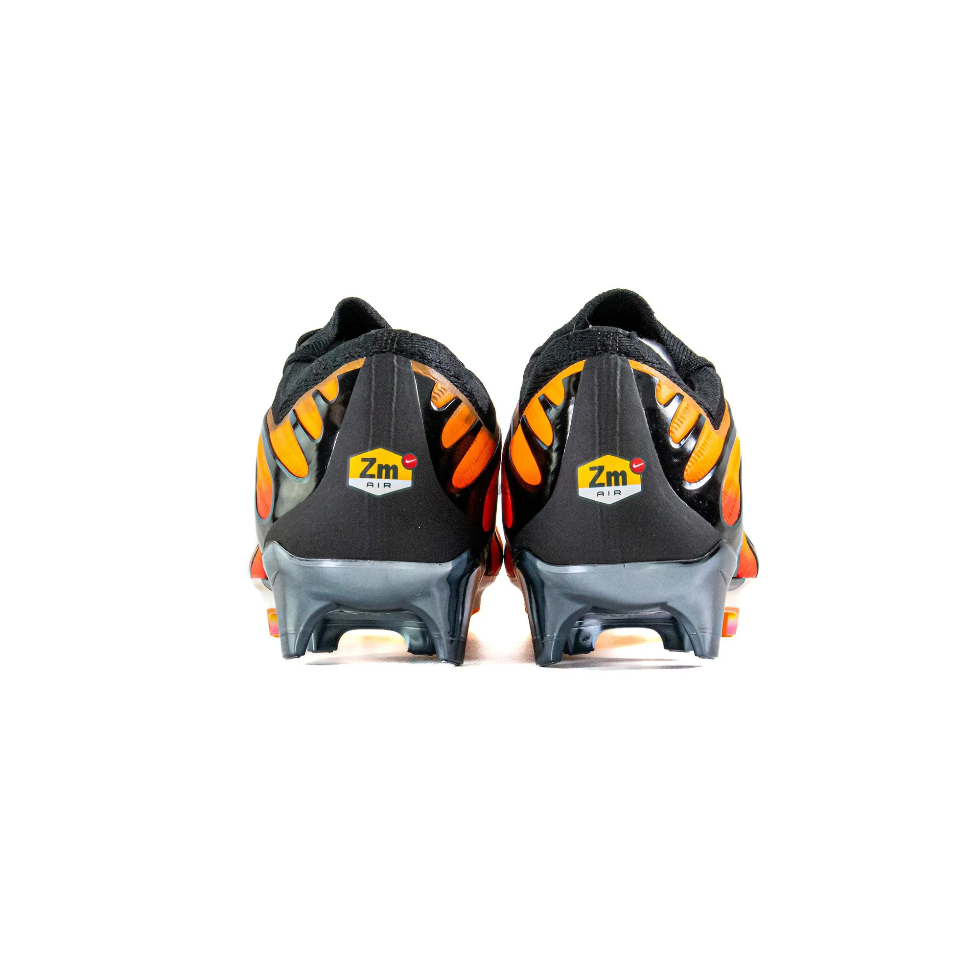 Nike Mercurial Vapor 15 Elite FG x Air Max Plus 'Sunset' (2024) Hyperlock Heel Counter Seamless Interior