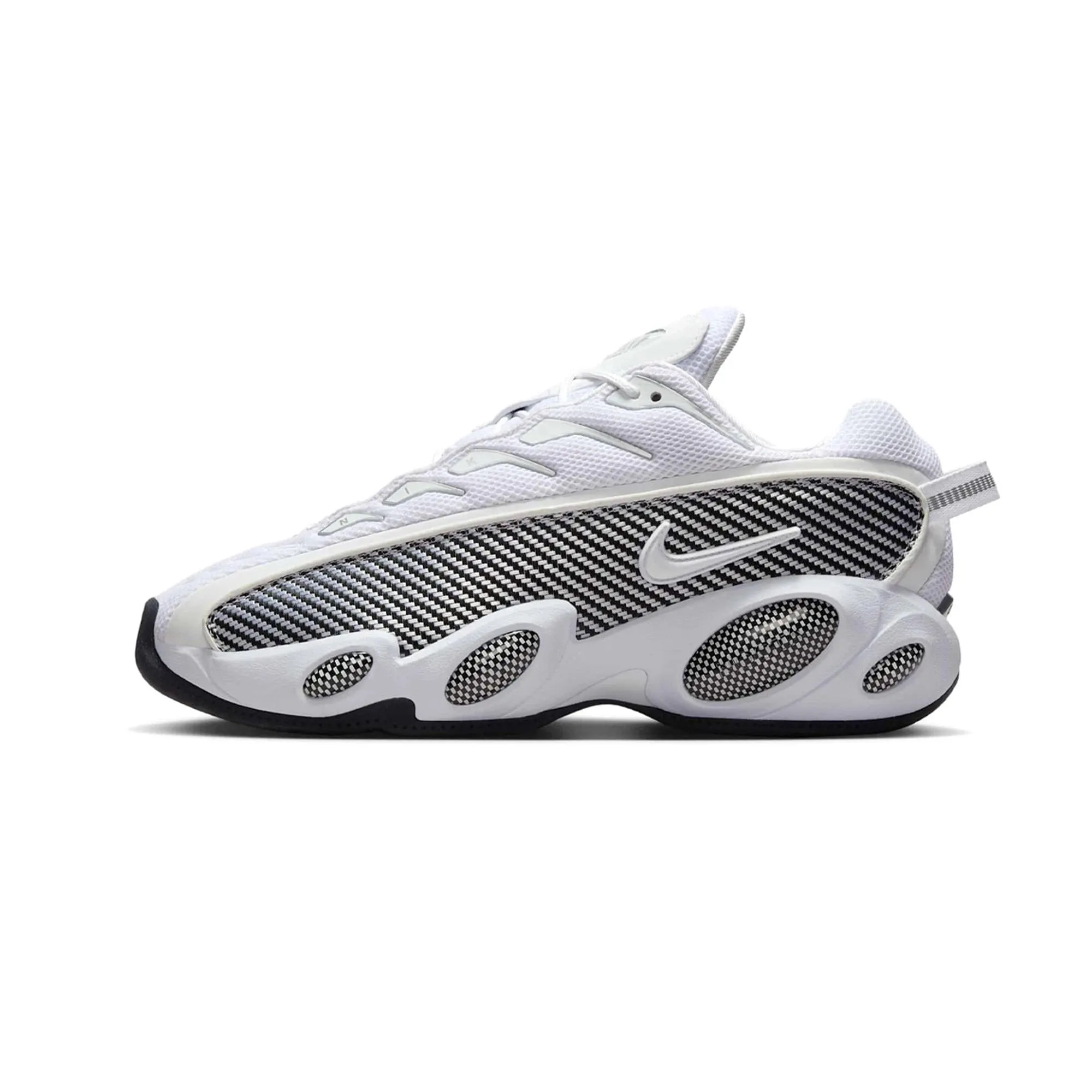 Nike NOCTA Glide Drake 'White Black' (2025) Smooth Upper
