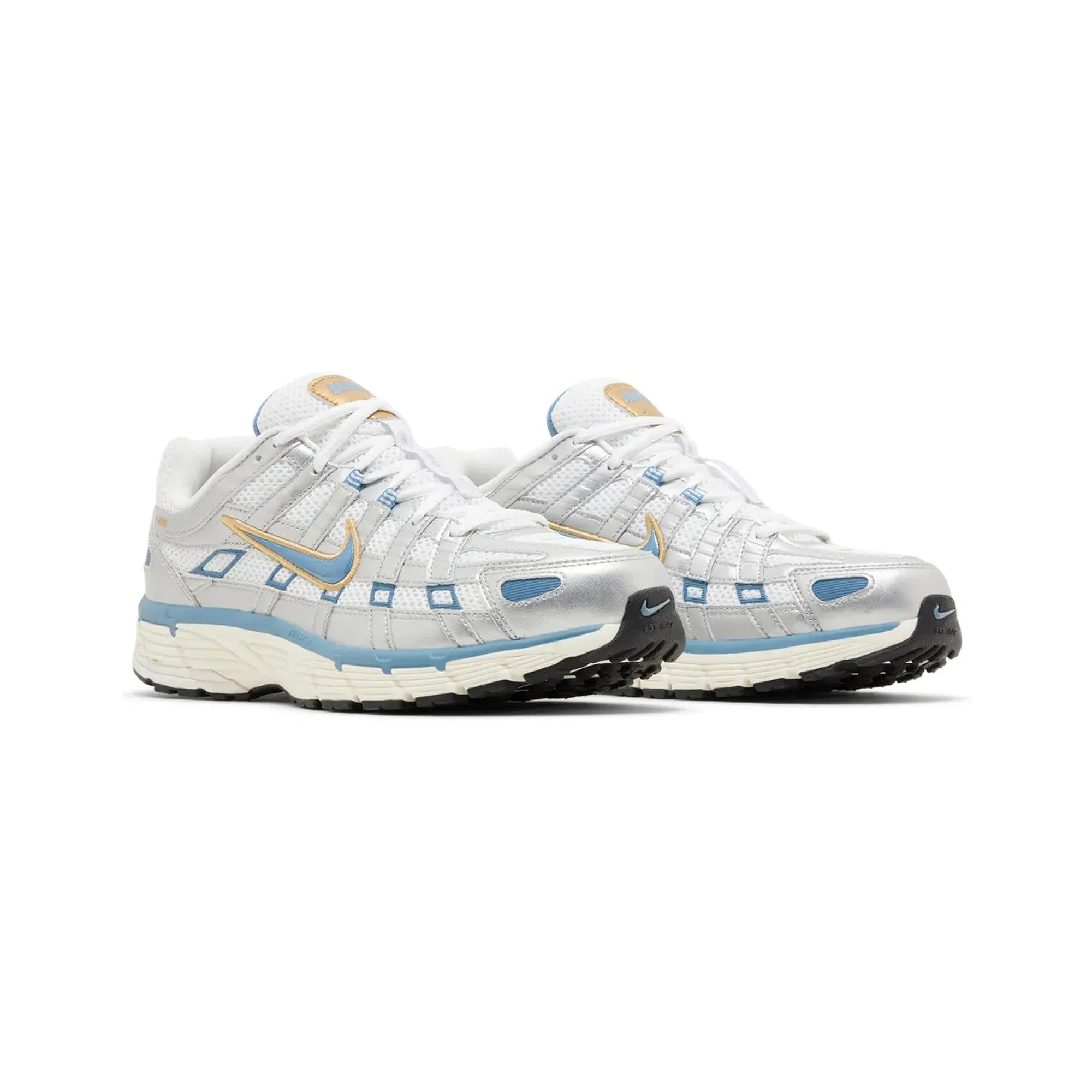 Nike P-6000 'Metallic Silver Aegean Storm' (2024) Classy flair