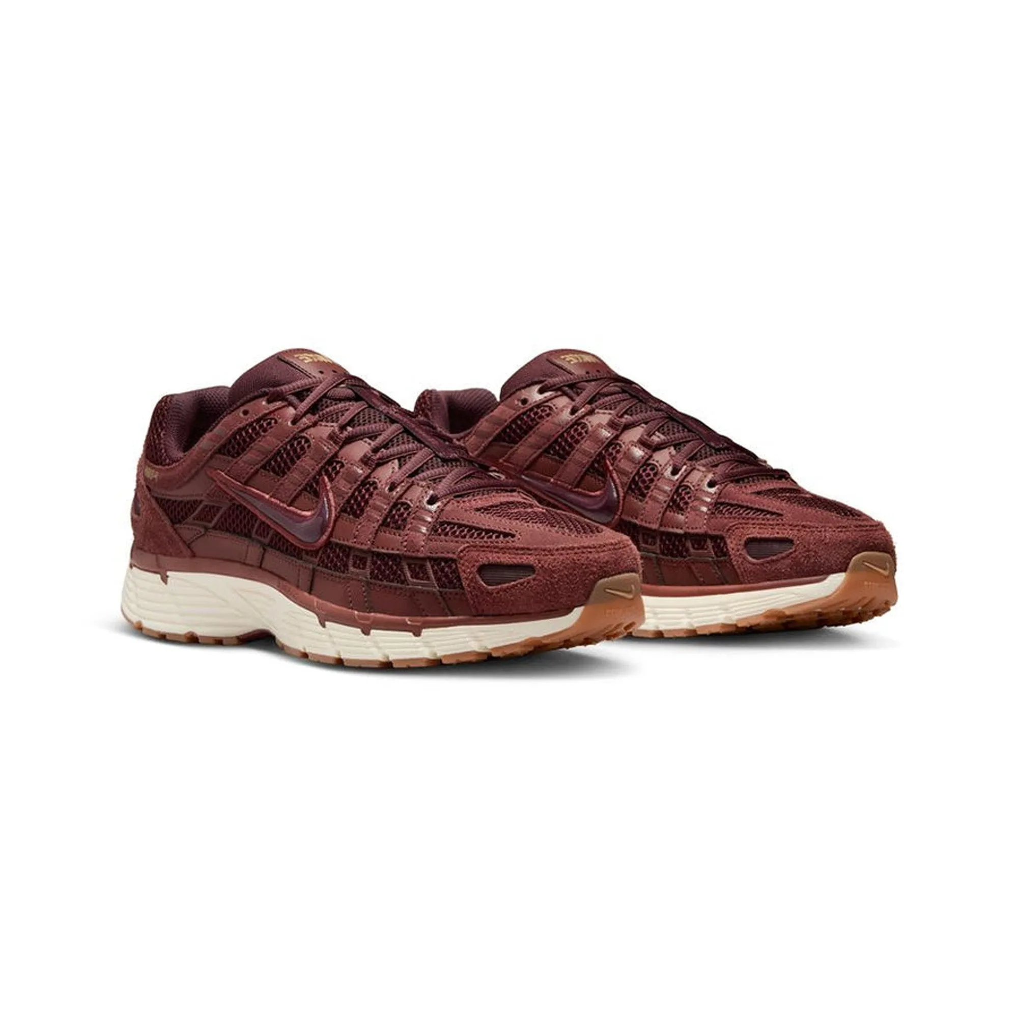 Nike P-6000 SE 'Dark Pony Metallic Gold' Breathable fabric Glam stability