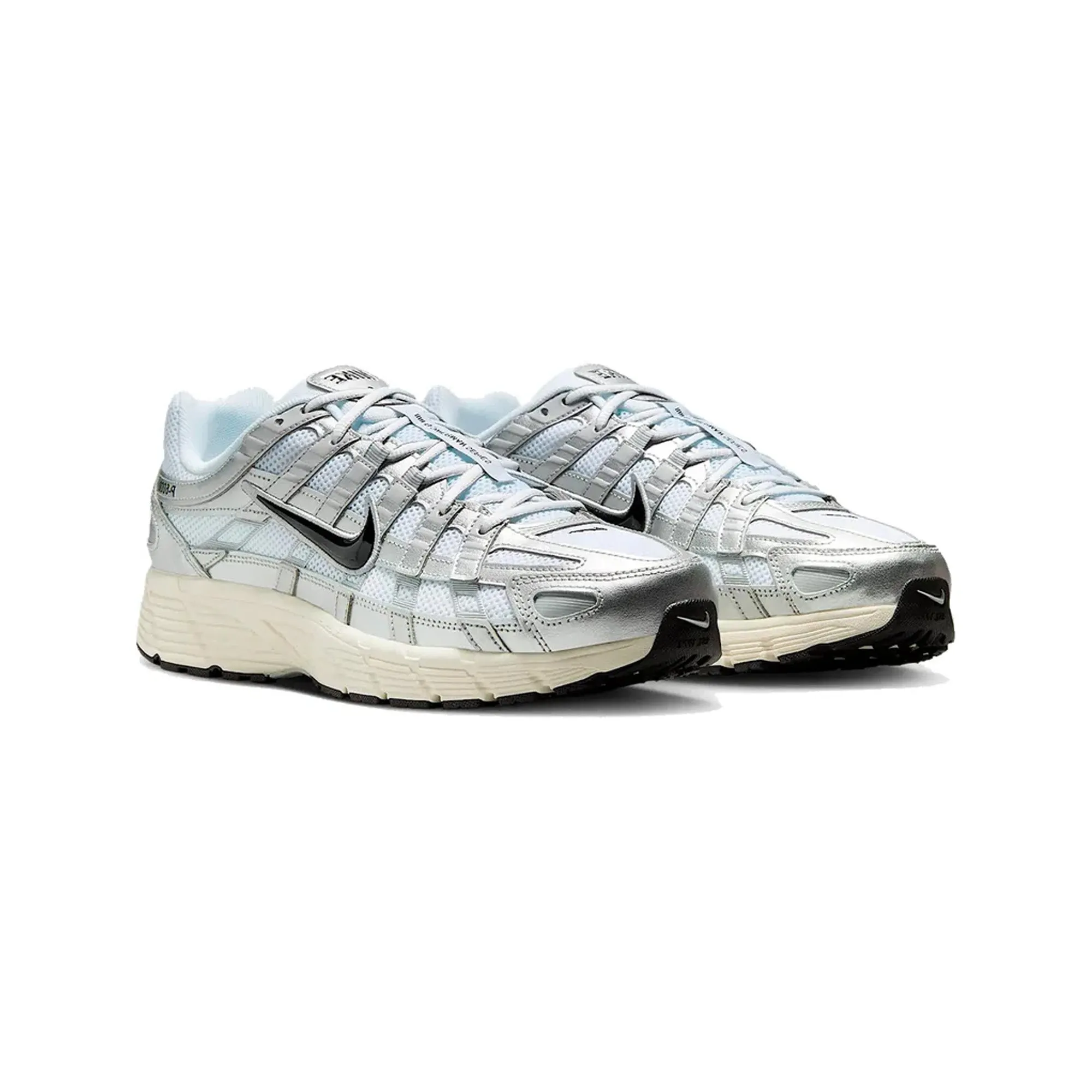 Stretch Material Nike P-6000 'White Metallic Silver Flat Silver Black' (2025)