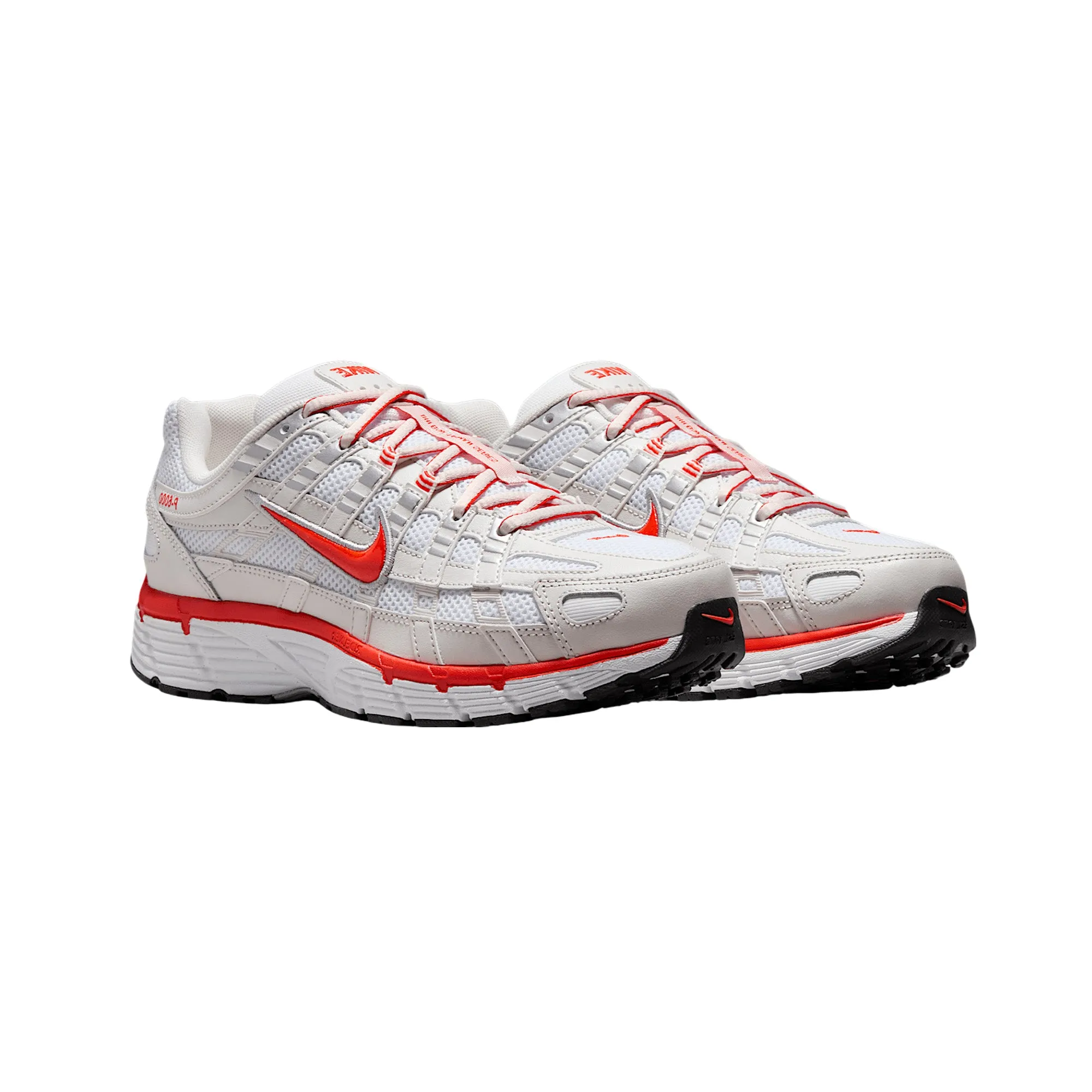 sport mix Nike P-6000 'White Platinum Tint Black Picante Red' Women's (2025)