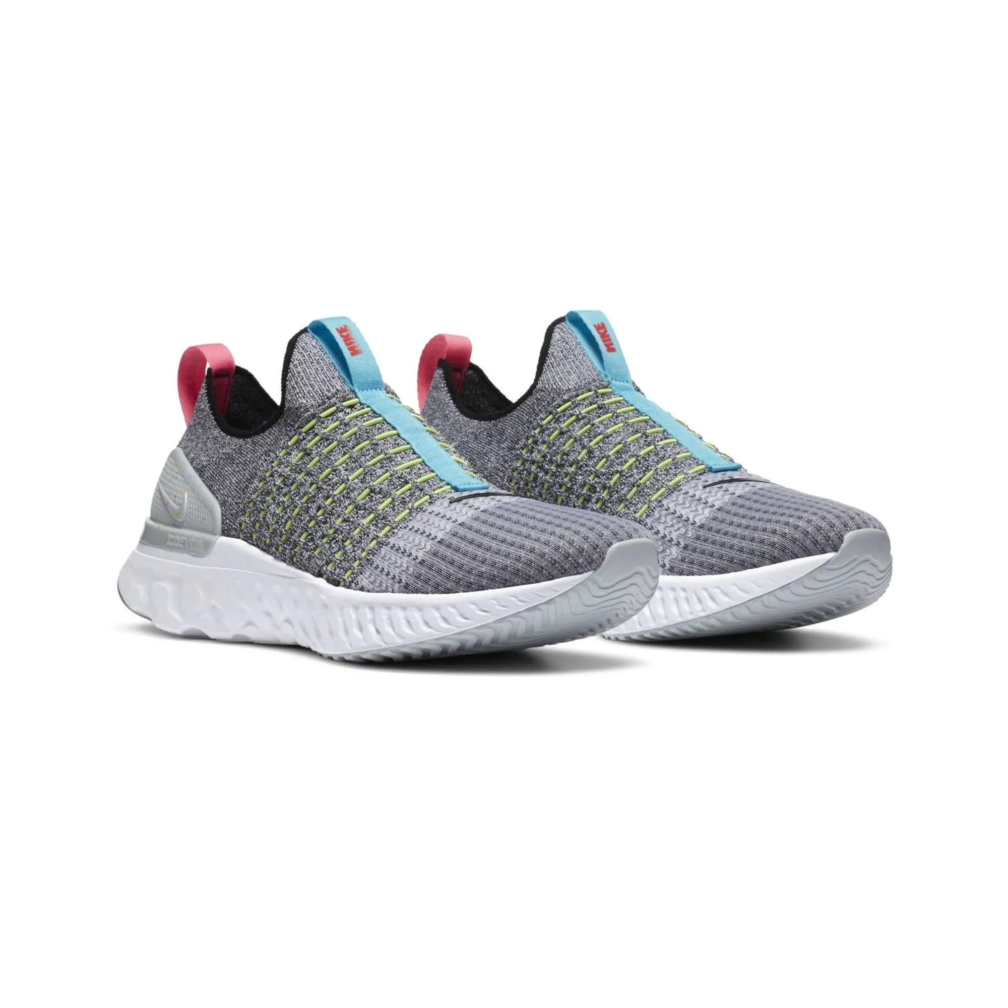 Nike React Phantom Run Flyknit 2 'Flash Crimson Baltic Blue' (2020) Motion Fit