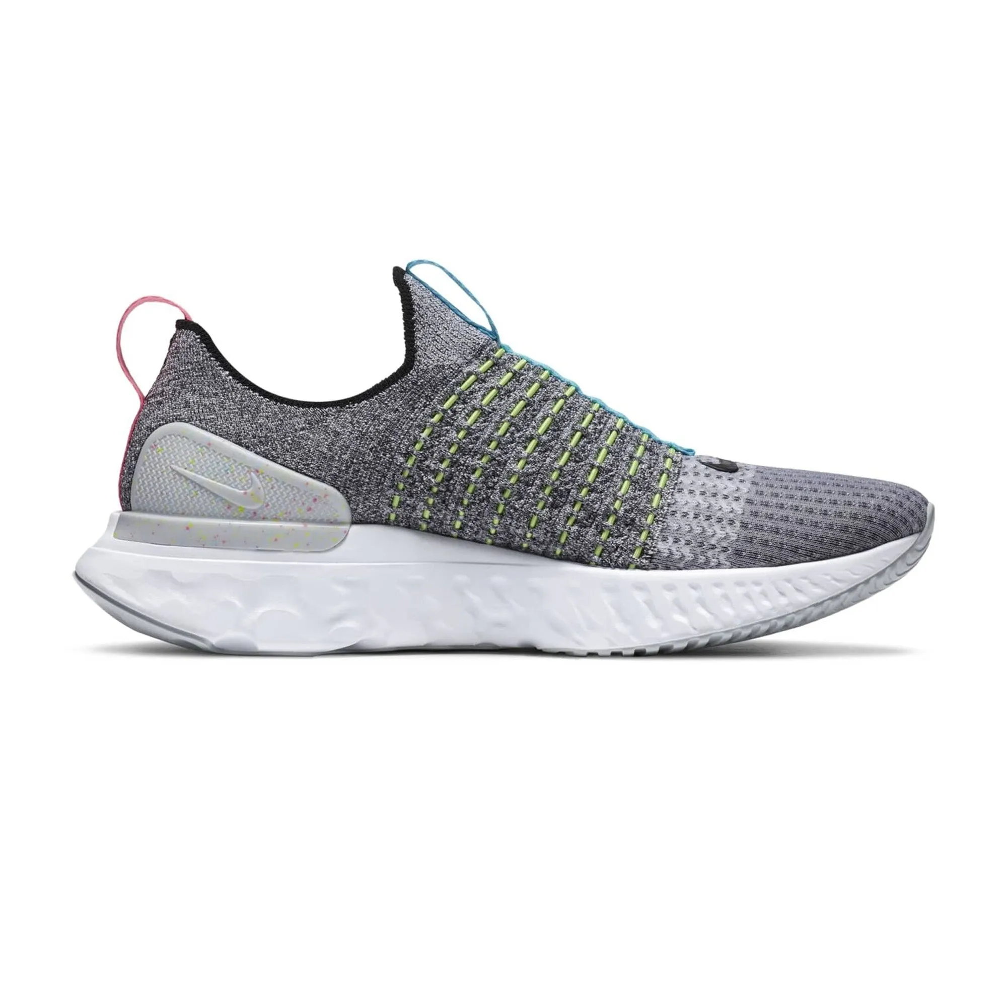 Tension Balance System Sweat Friendly Nike React Phantom Run Flyknit 2 'Flash Crimson Baltic Blue' (2020)