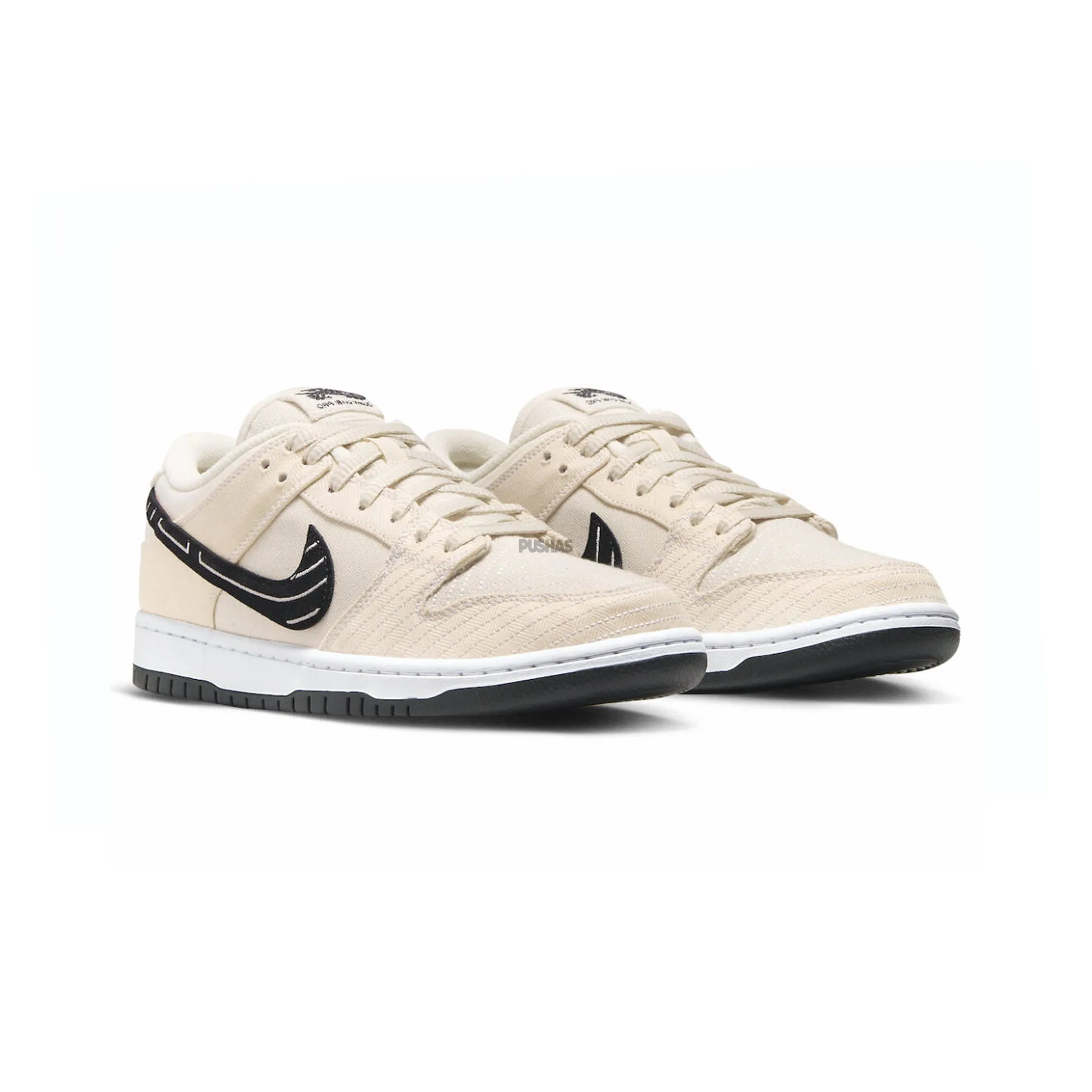 Comfort Cushion Footbed Contouring Nike SB Dunk Low 'Albino & Preto' (2023)